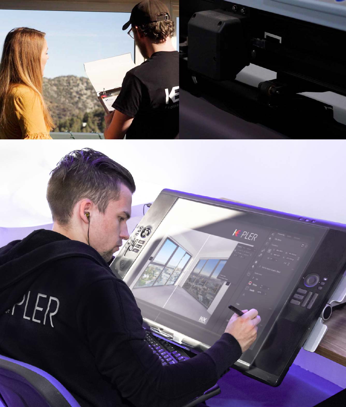 Kepler Specialist Performing Commercial Window Tinting in Greenville Greenville