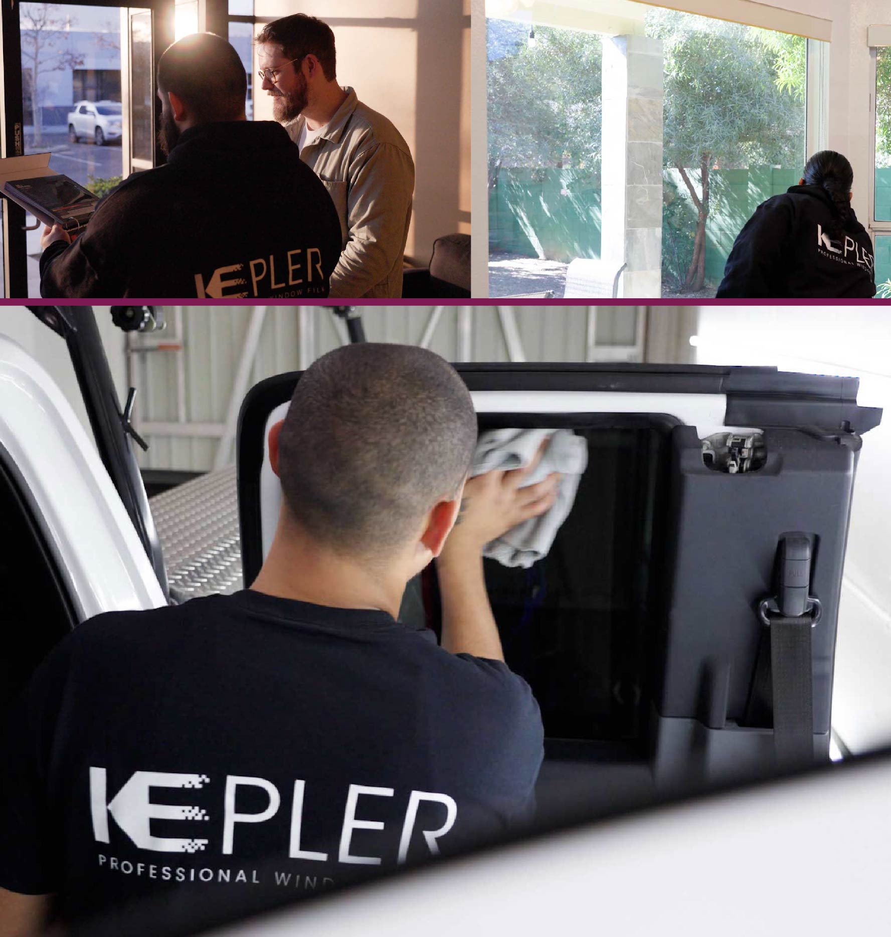 Kepler Dealer Installing Automotive Window Tint in Nebraska