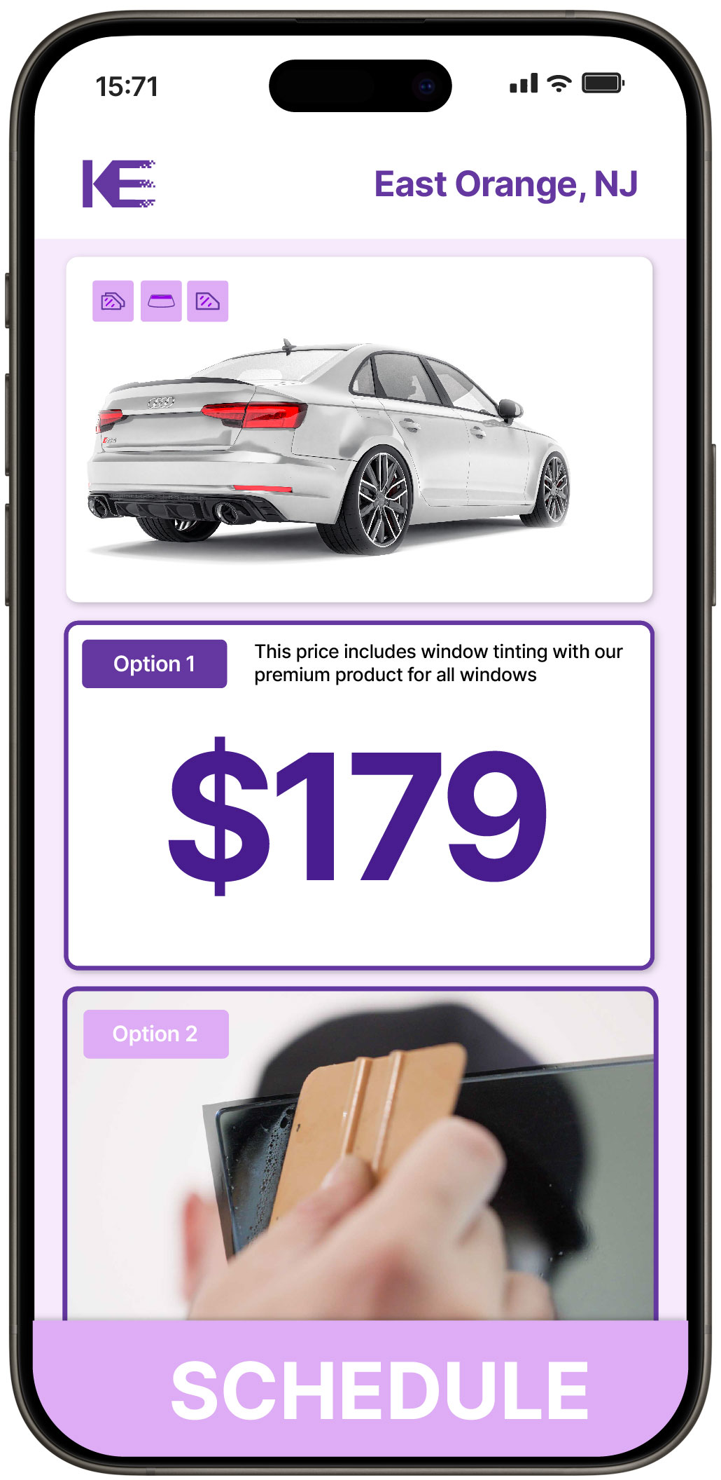 View Competitive Car Window Tinting Rates in East Orange, New Jersey