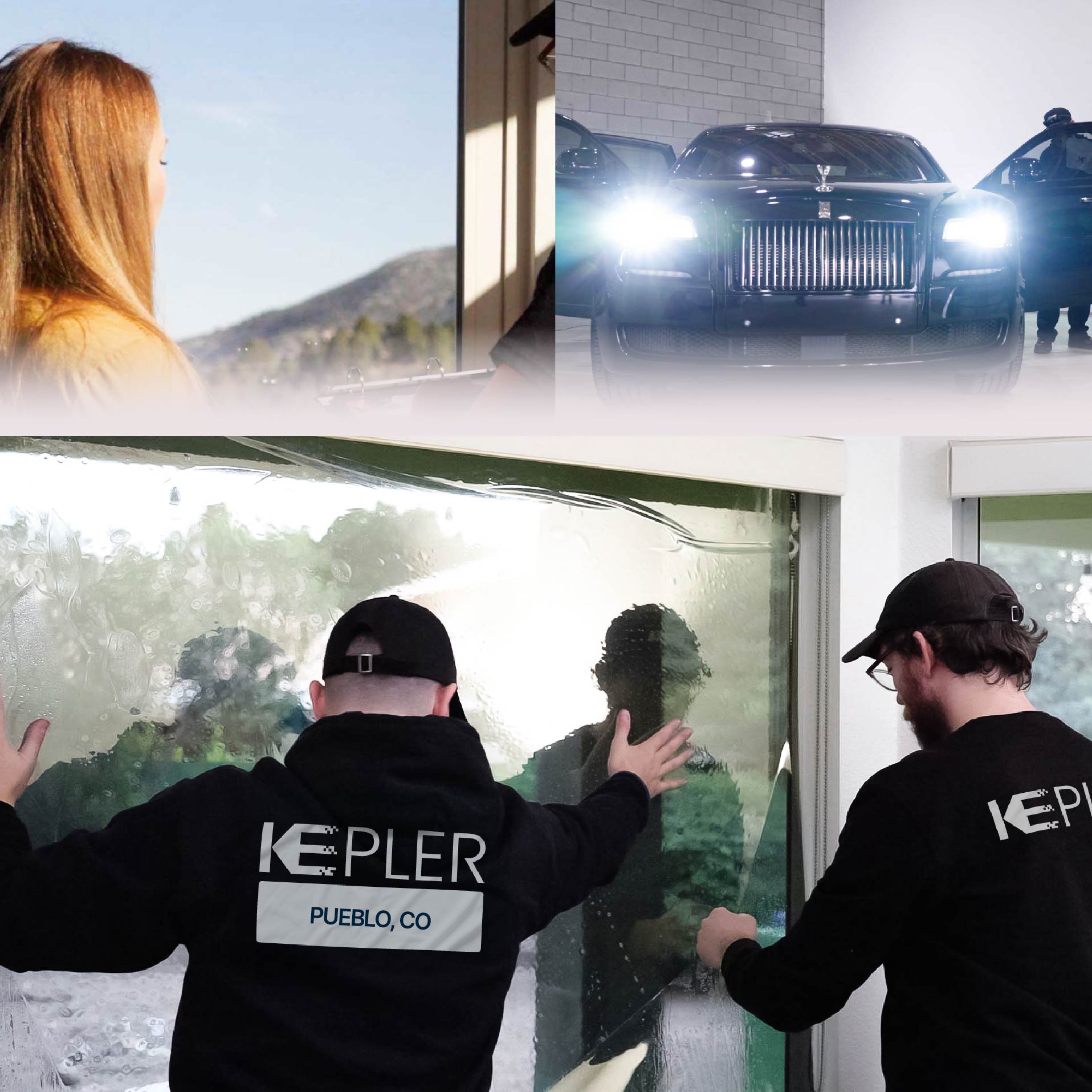 Kepler Specialist Performing Commercial Window Tinting in Pueblo Pueblo