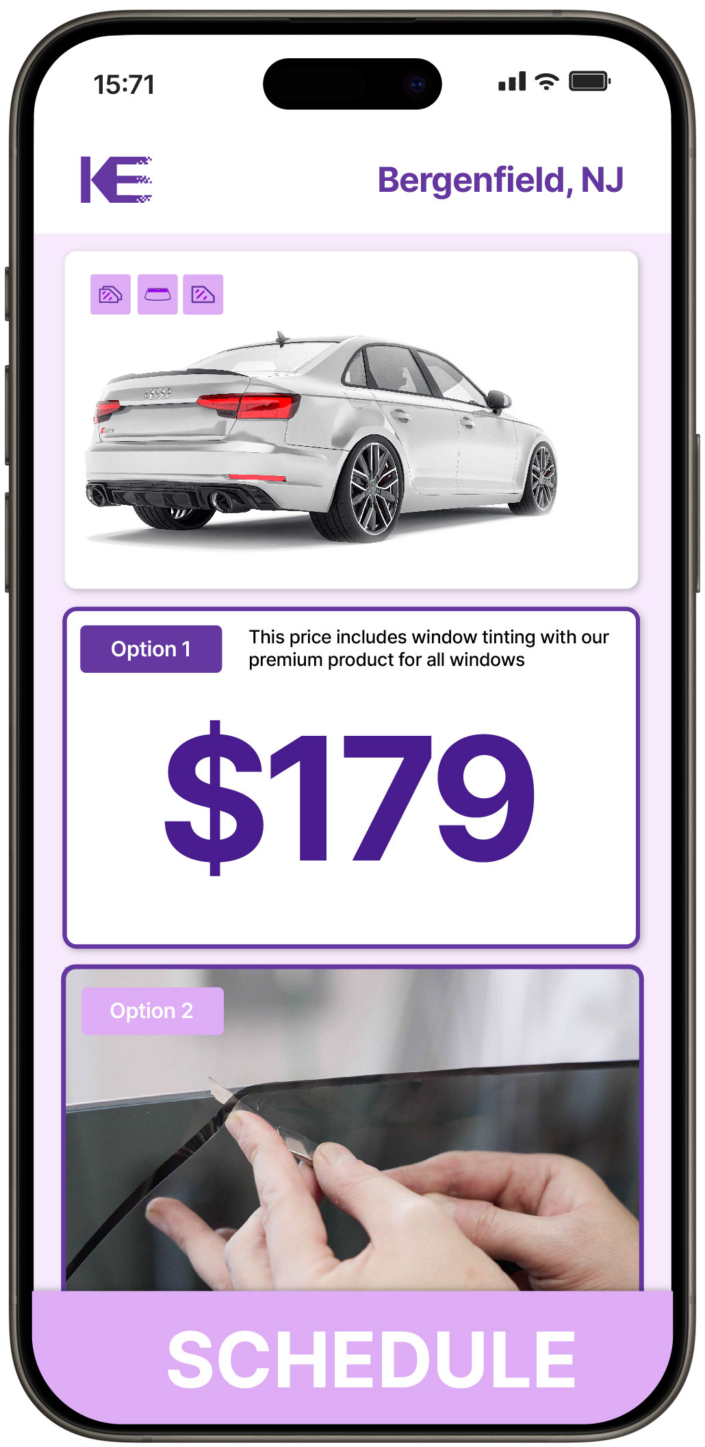 View Competitive Car Window Tinting Rates in Bergenfield, New Jersey