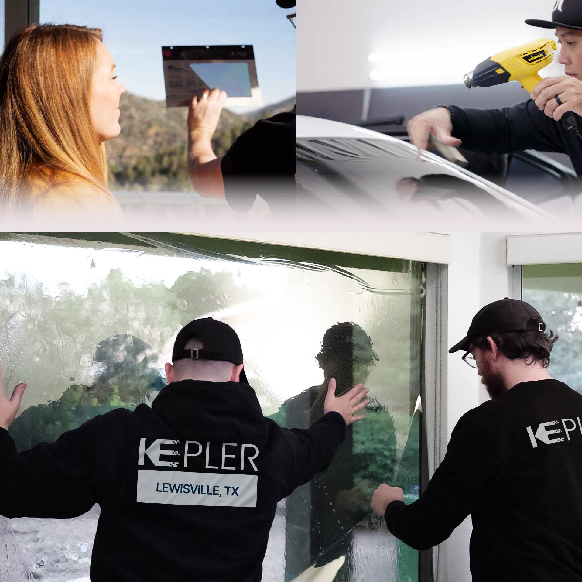 Kepler Specialist Performing Commercial Window Tinting in Lewisville Lewisville
