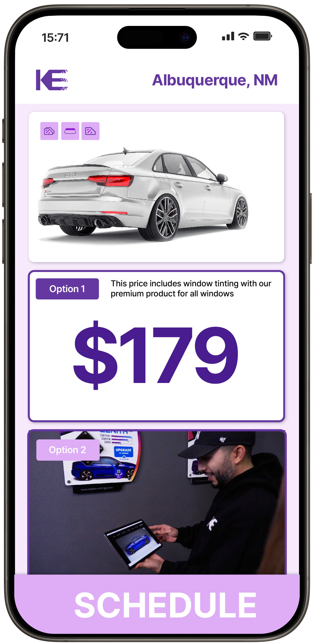 View Affordable Car Window Tinting Prices in Albuquerque, New Mexico