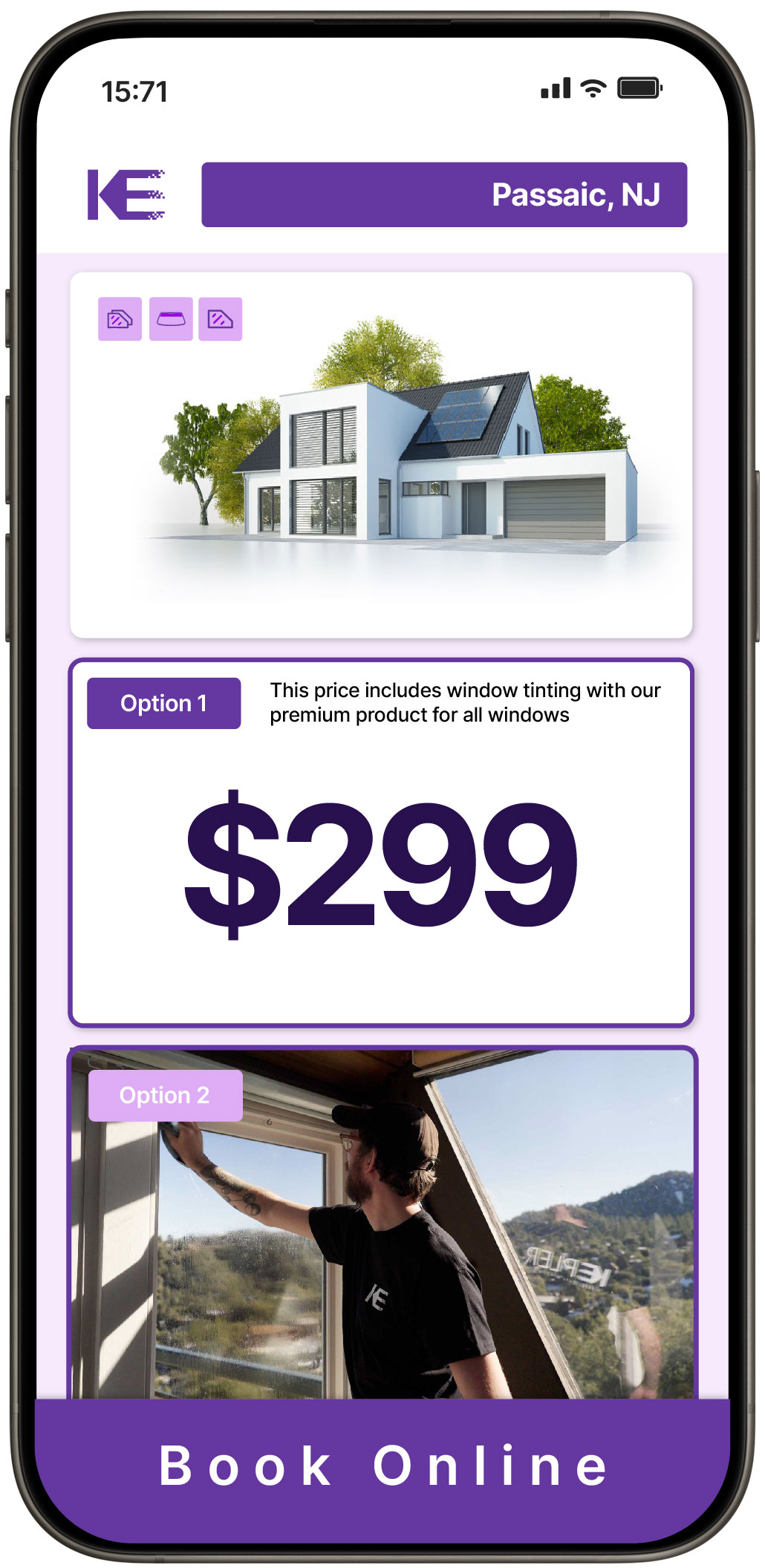 View Affordable Home Window Tinting Rates in Passaic, New Jersey