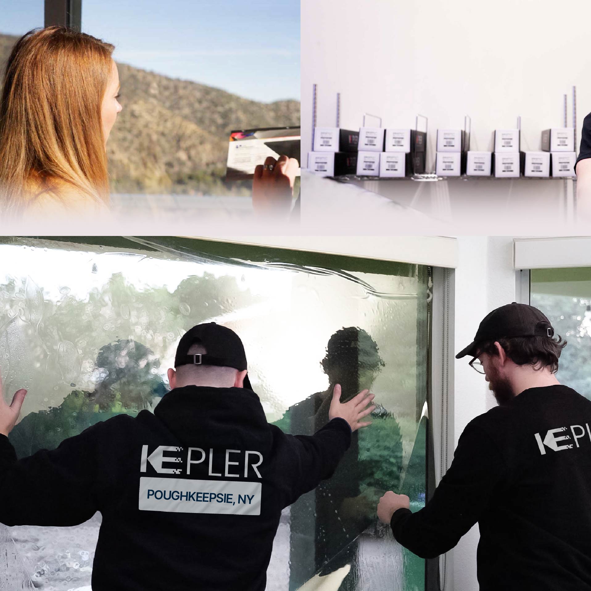 Kepler Specialist Performing Commercial Window Tinting in Poughkeepsie Poughkeepsie