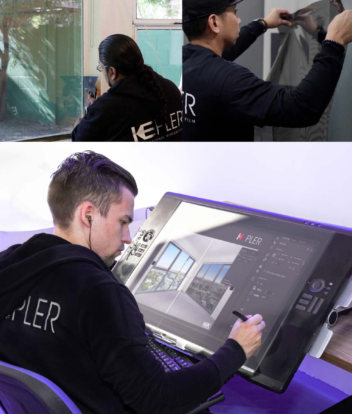 Kepler Specialist Performing Commercial Window Tinting in Kingston Kingston