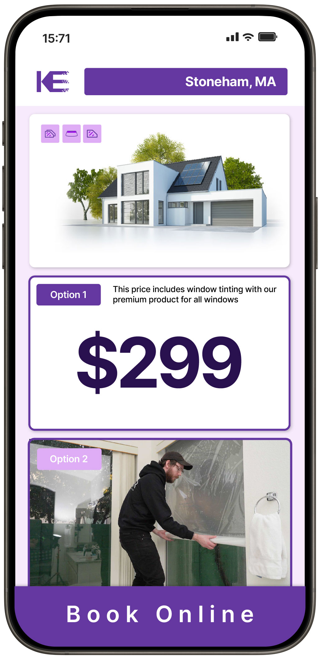 View Competitive Home Window Tinting Costs in Stoneham, Massachusetts