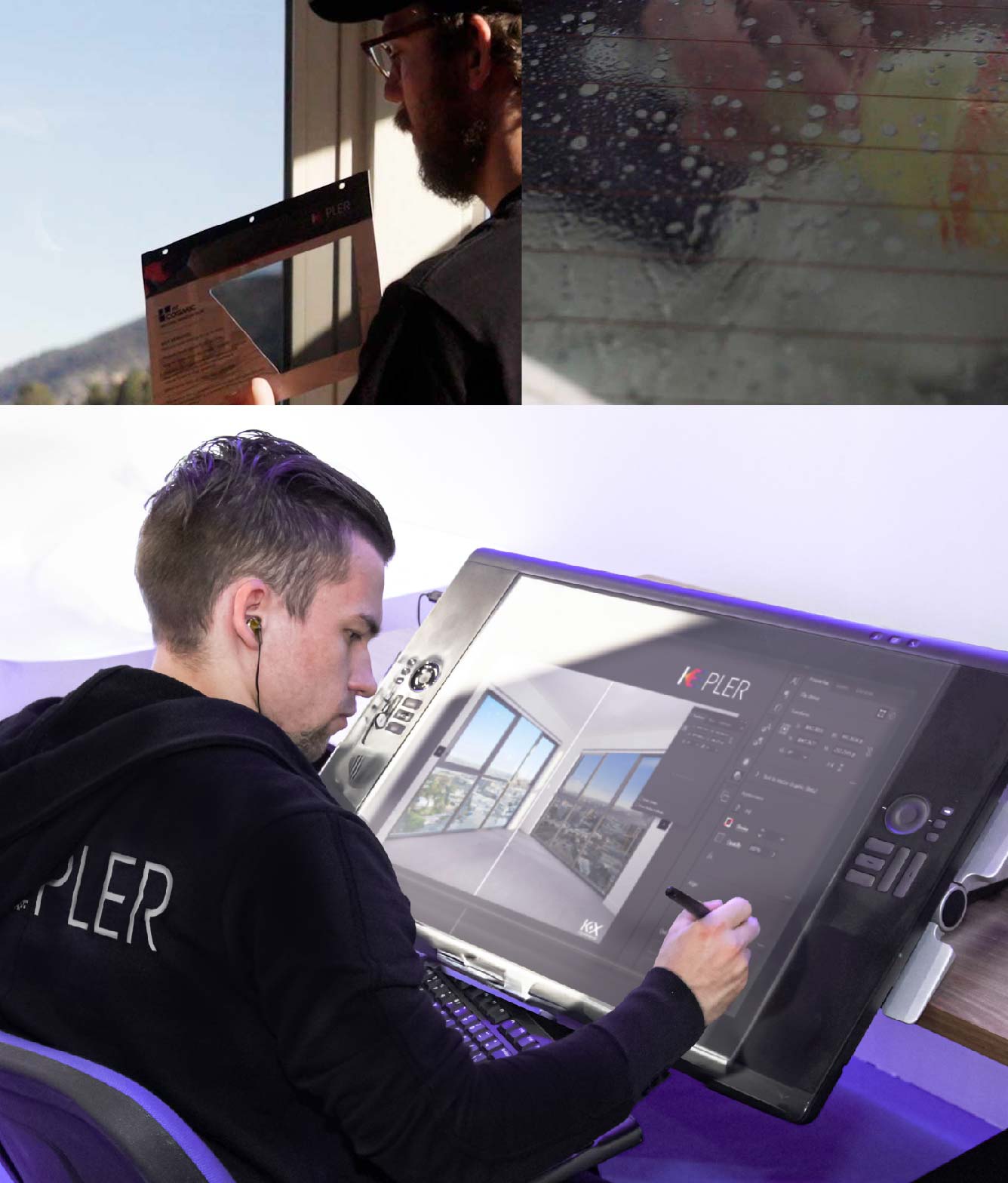 Kepler Specialist Performing Commercial Window Tinting in College Station College Station