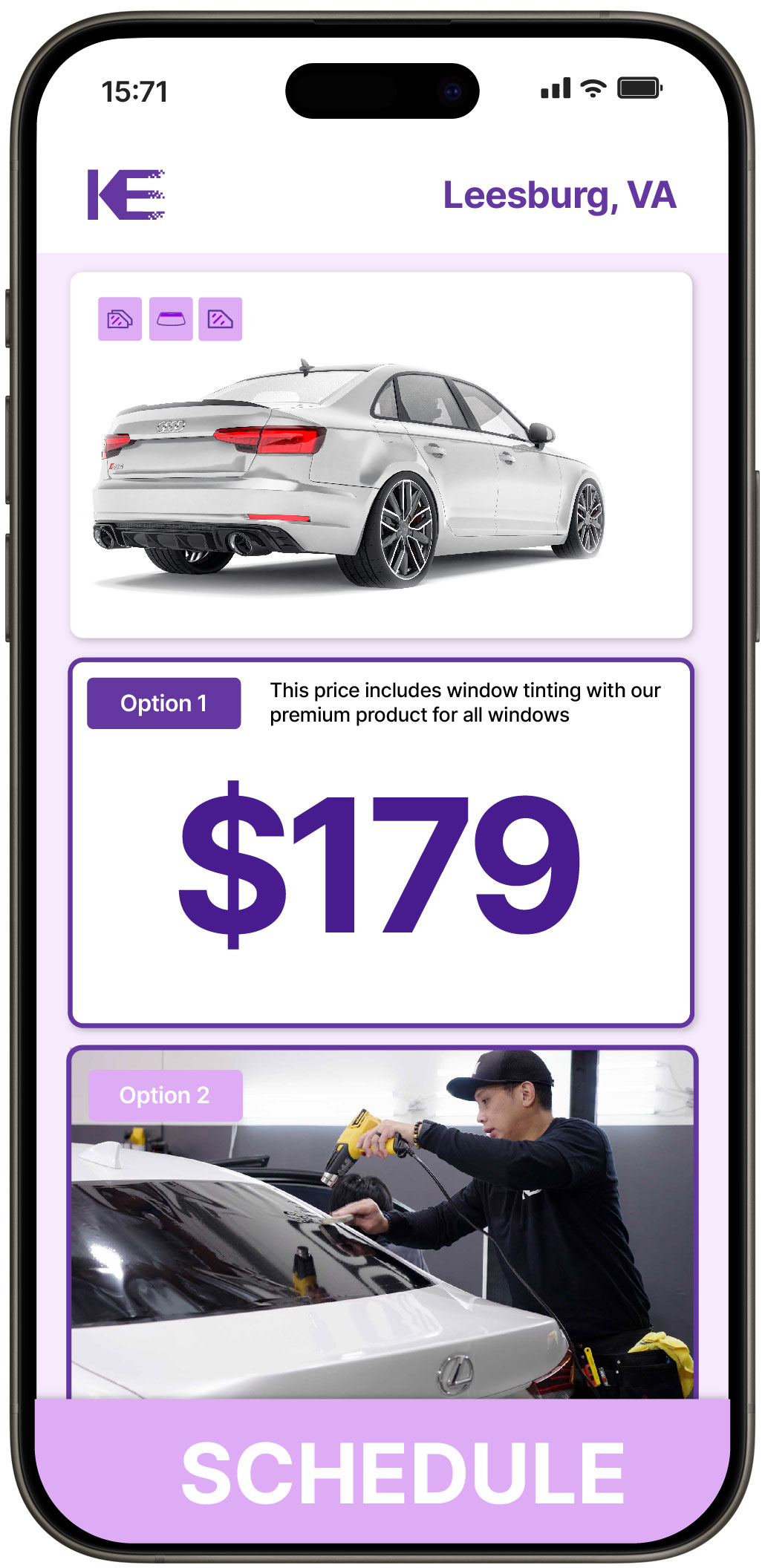 View Affordable Car Window Tinting Costs in Leesburg, Virginia