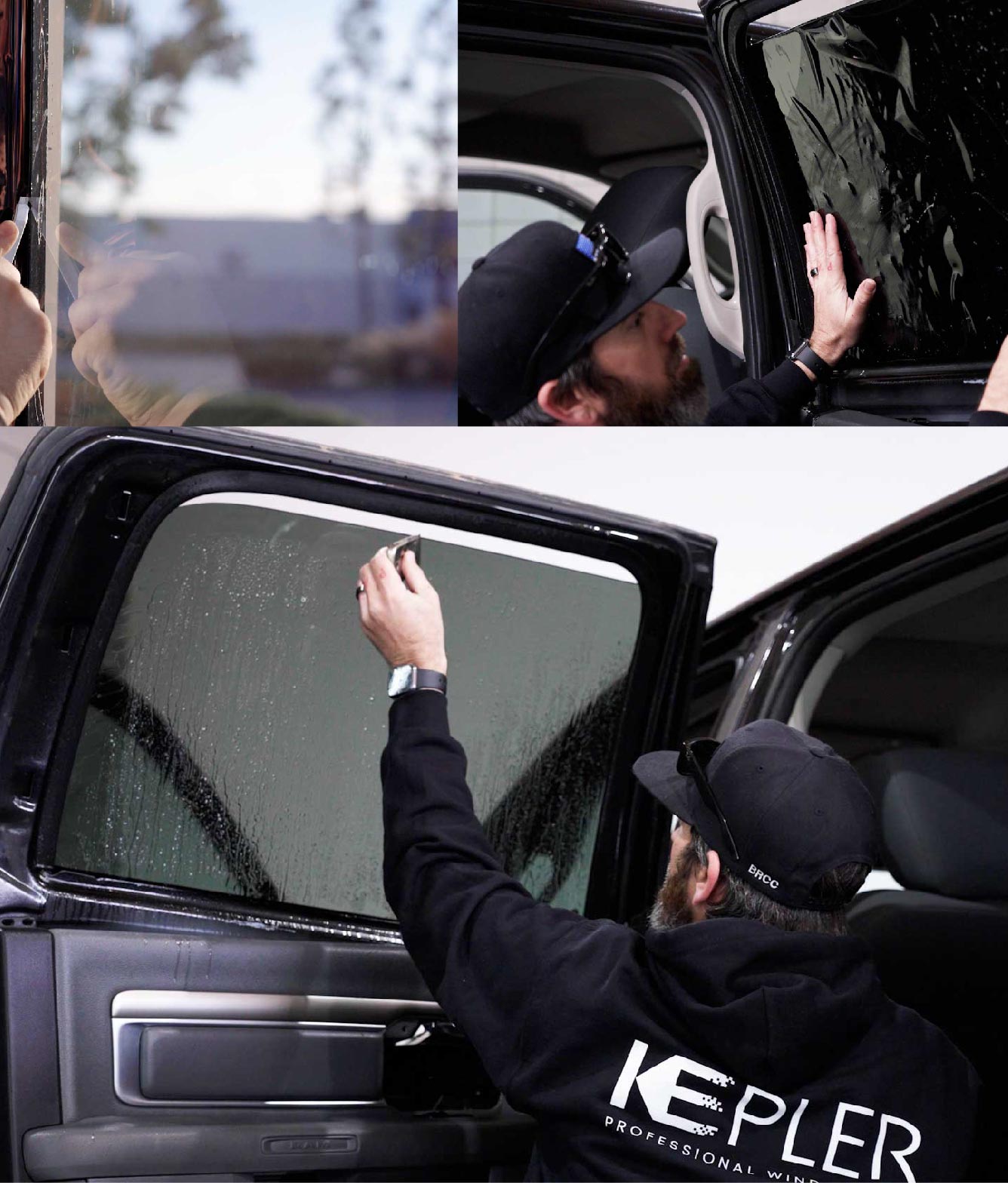 Kepler Window Tinting Specialists at Work in Palmdale, California