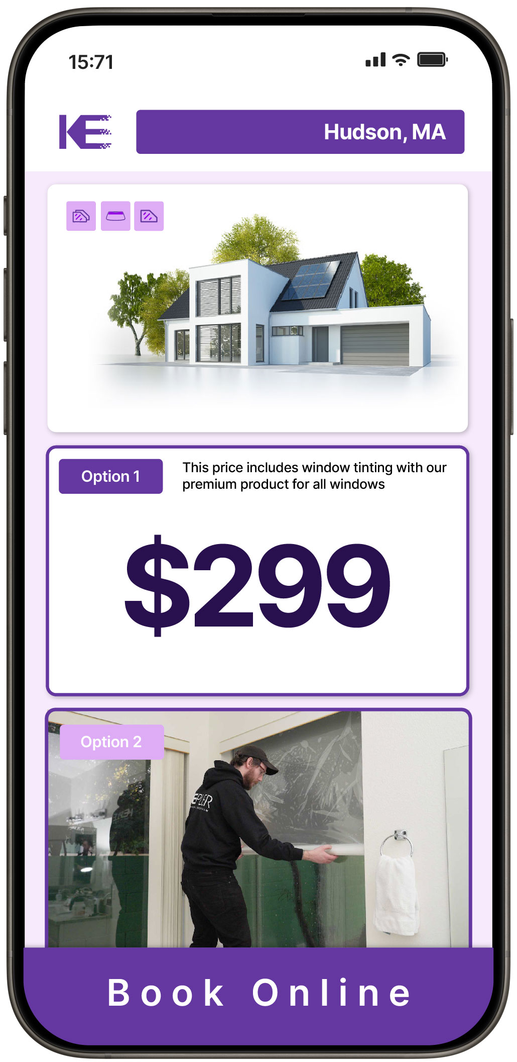 View Reasonable Home Window Tinting Prices in Hudson, Massachusetts