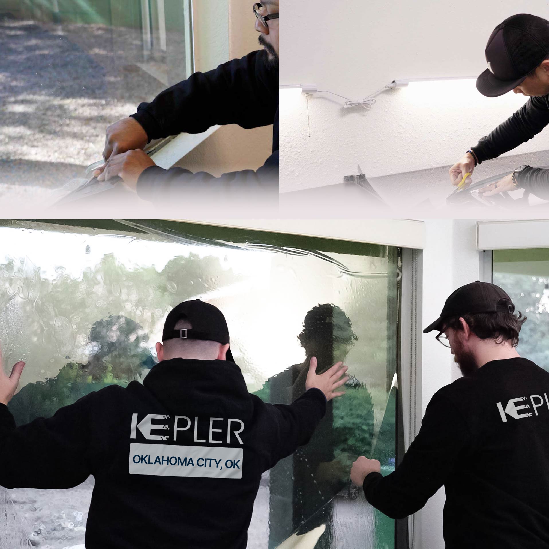 Kepler Specialist Performing Commercial Window Tinting in Oklahoma City Oklahoma City