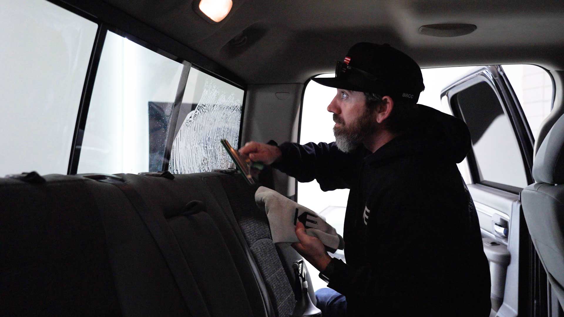Skilled Tesla Glass Tinting preparation in Crystal Lake