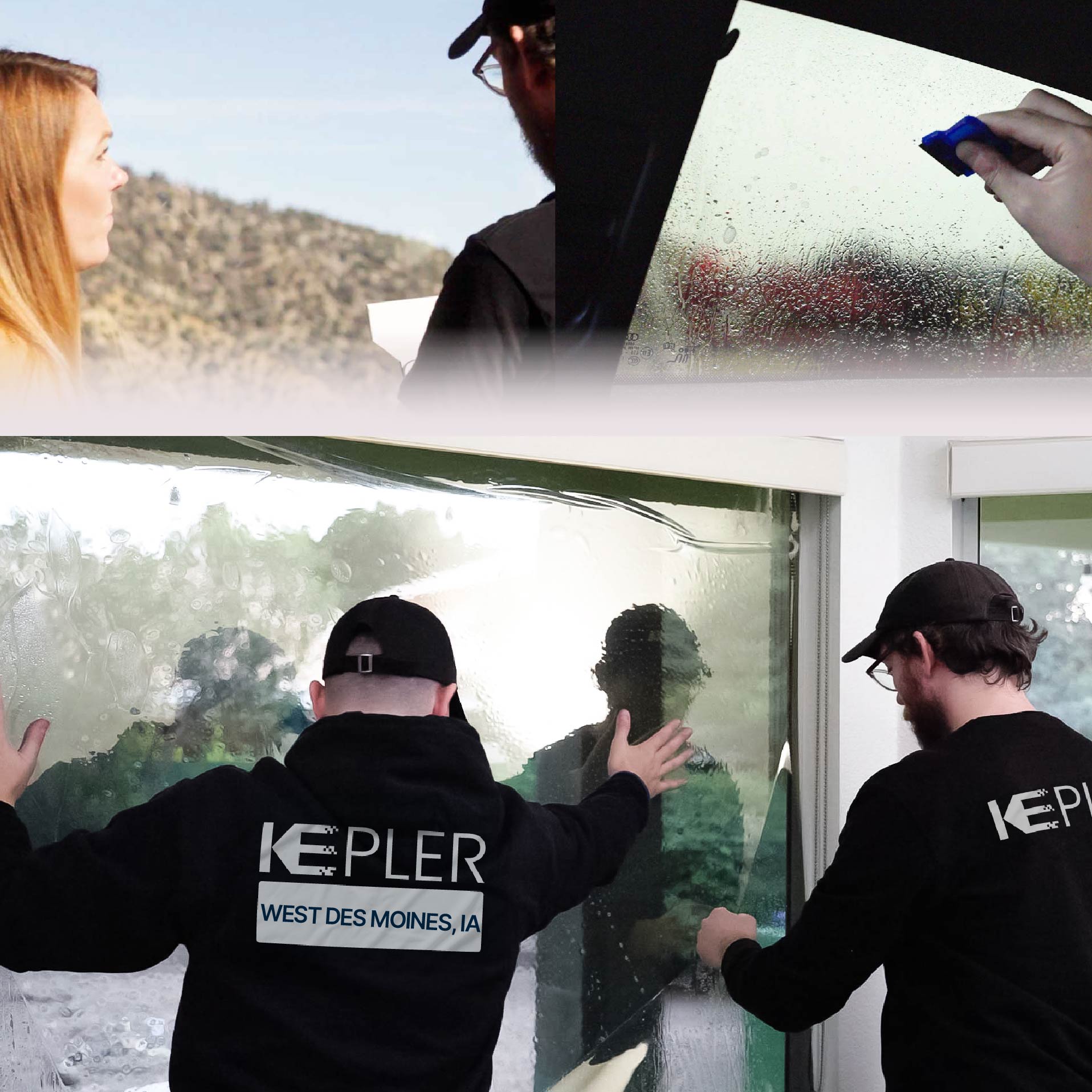 Kepler Specialist Performing Commercial Window Tinting in West Des Moines West Des Moines