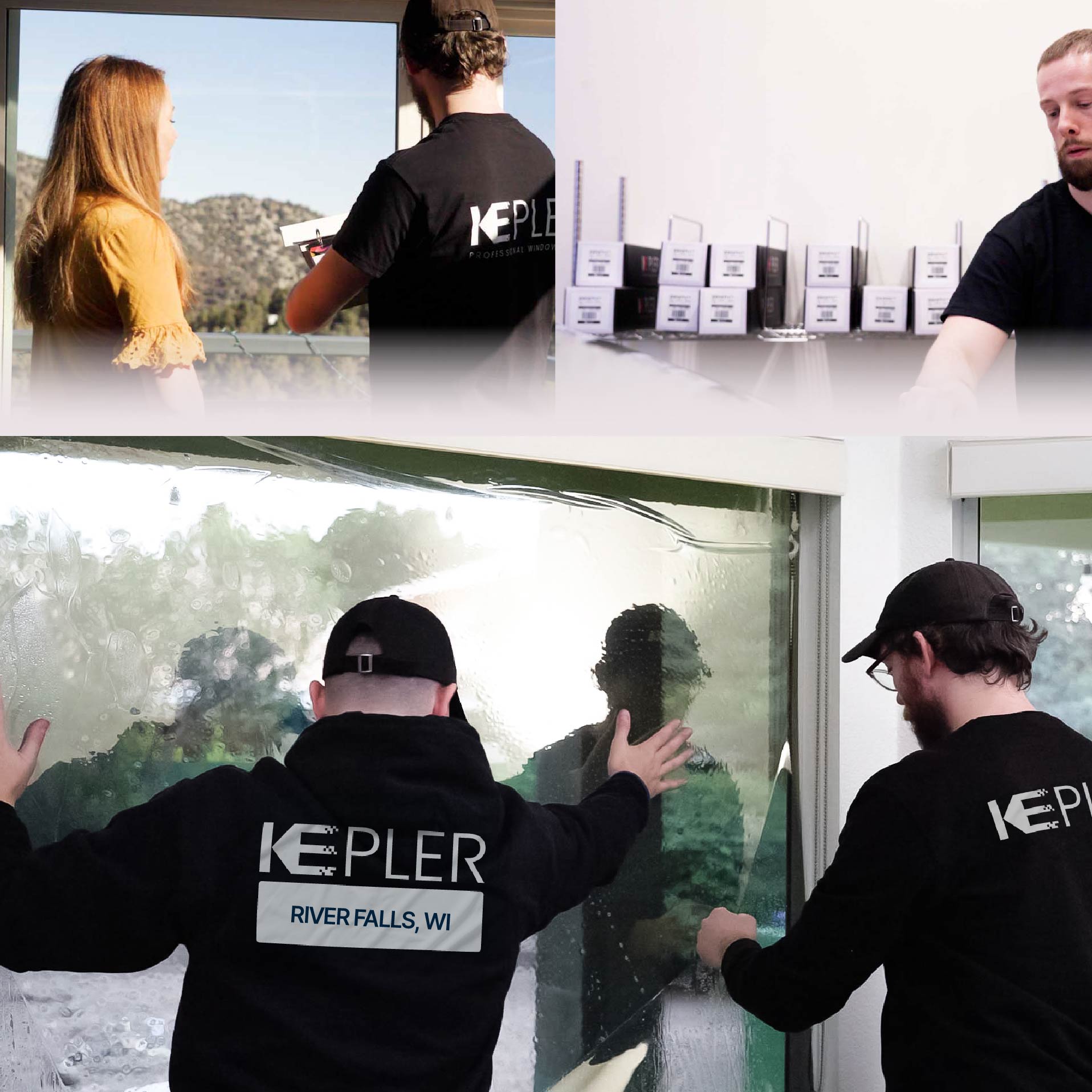 Kepler Specialist Performing Commercial Window Tinting in River Falls River Falls