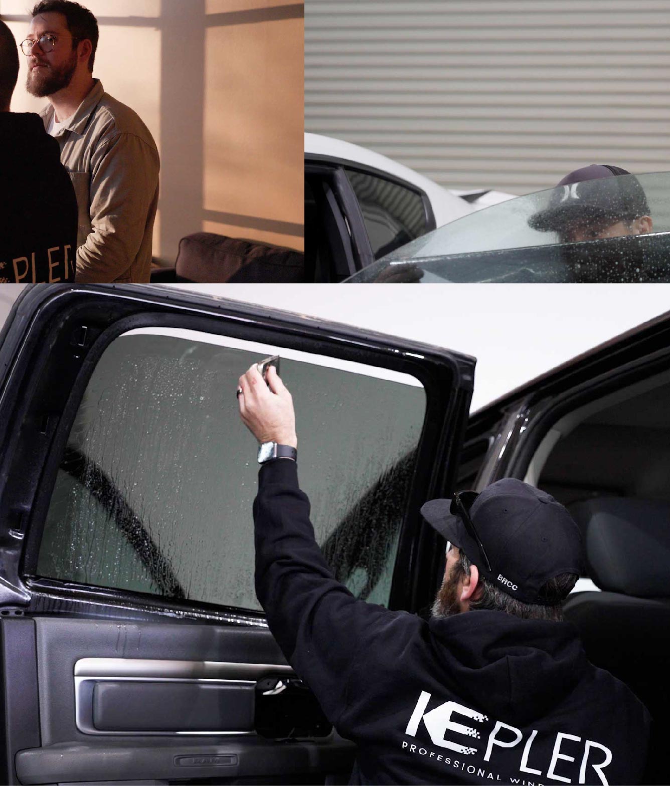 Kepler Window Tinting Specialists at Work in Colonia, New Jersey