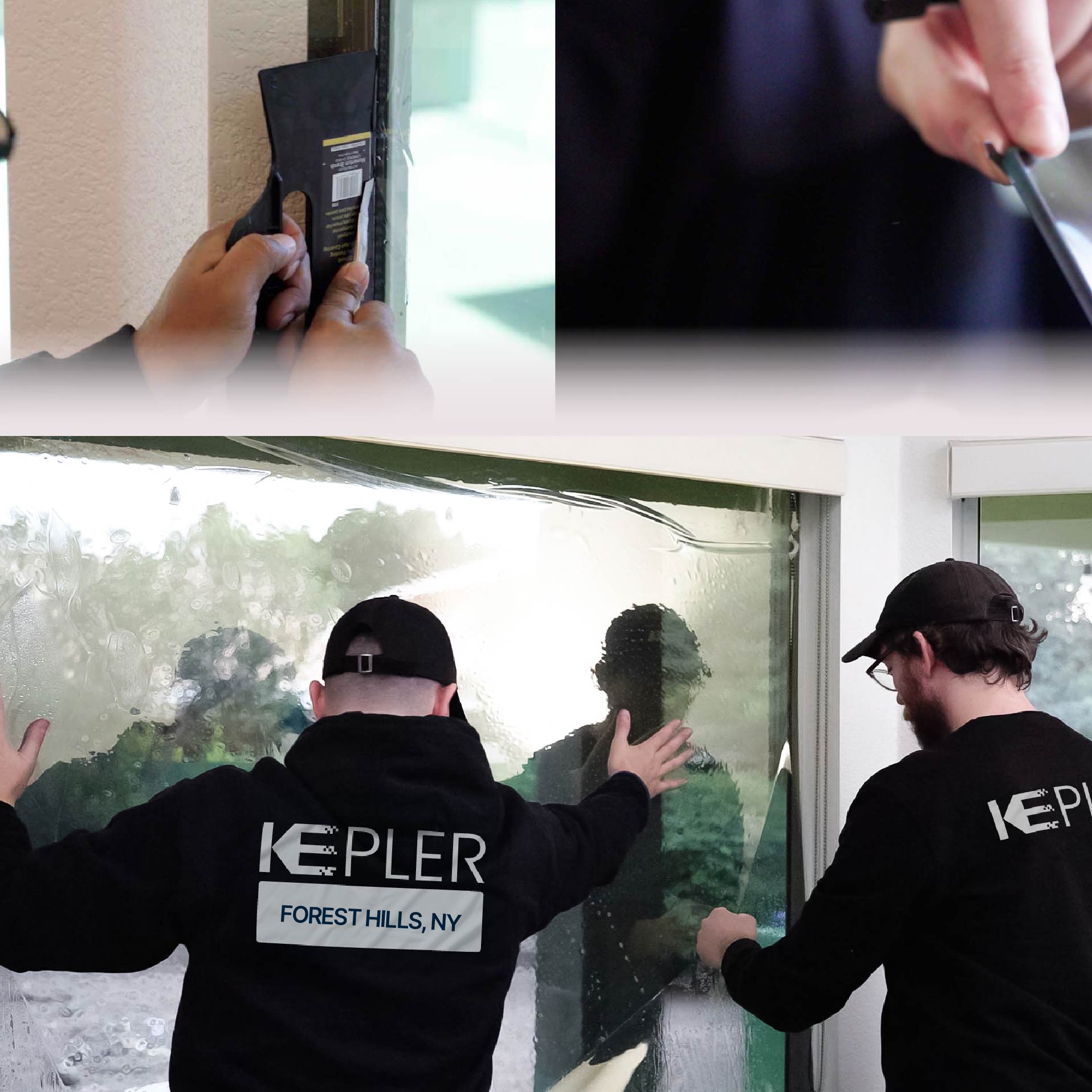 Kepler Specialist Performing Commercial Window Tinting in Forest Hills Forest Hills