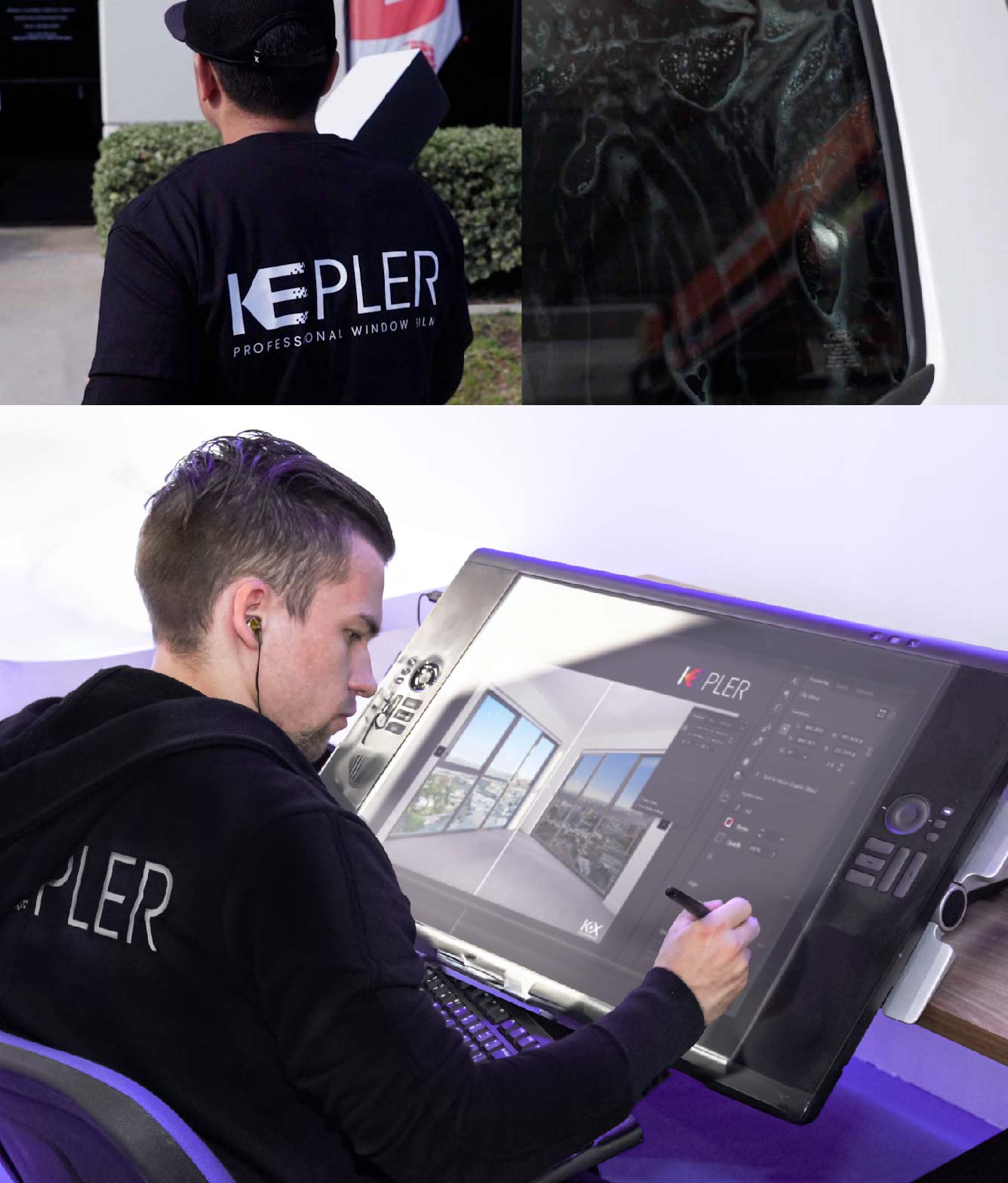 Kepler Specialist Performing Commercial Window Tinting in Manhattan Manhattan