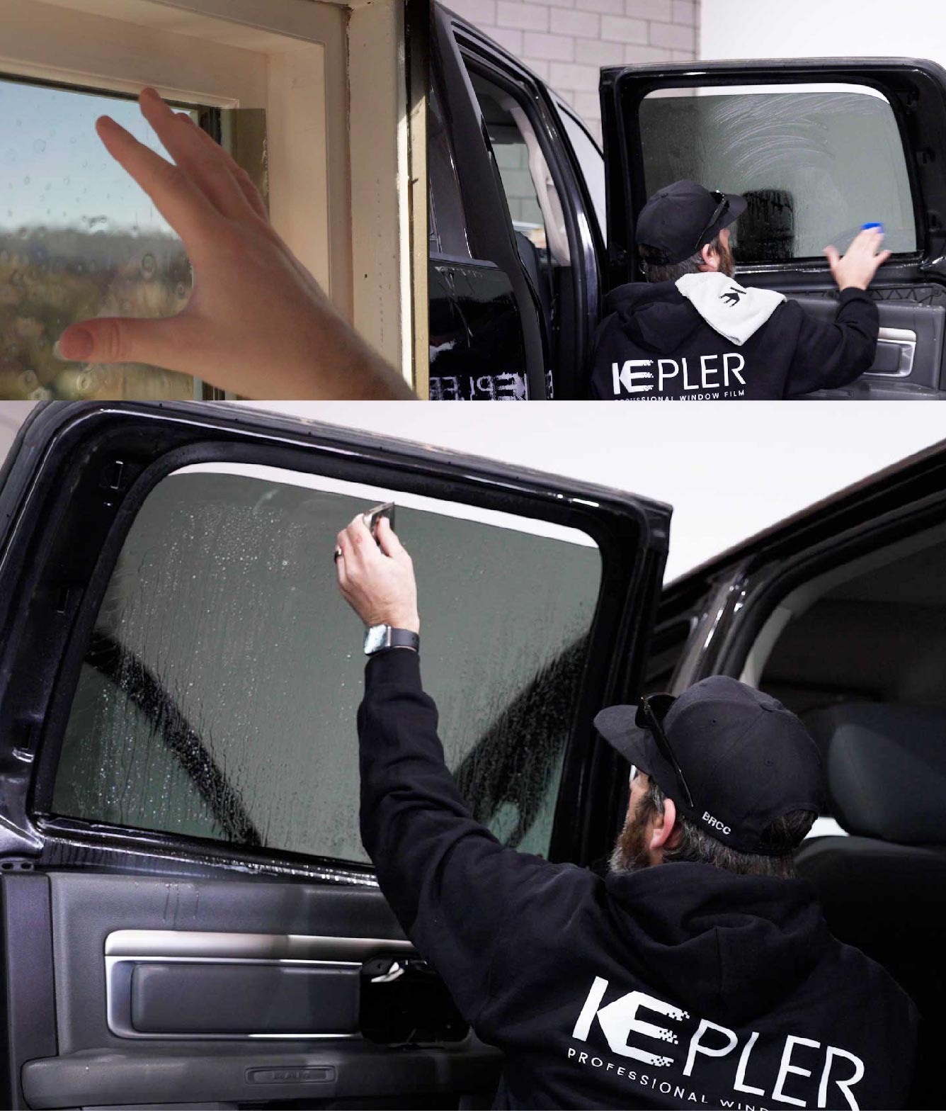 Kepler Window Tinting Specialists at Work in Carrboro, North Carolina