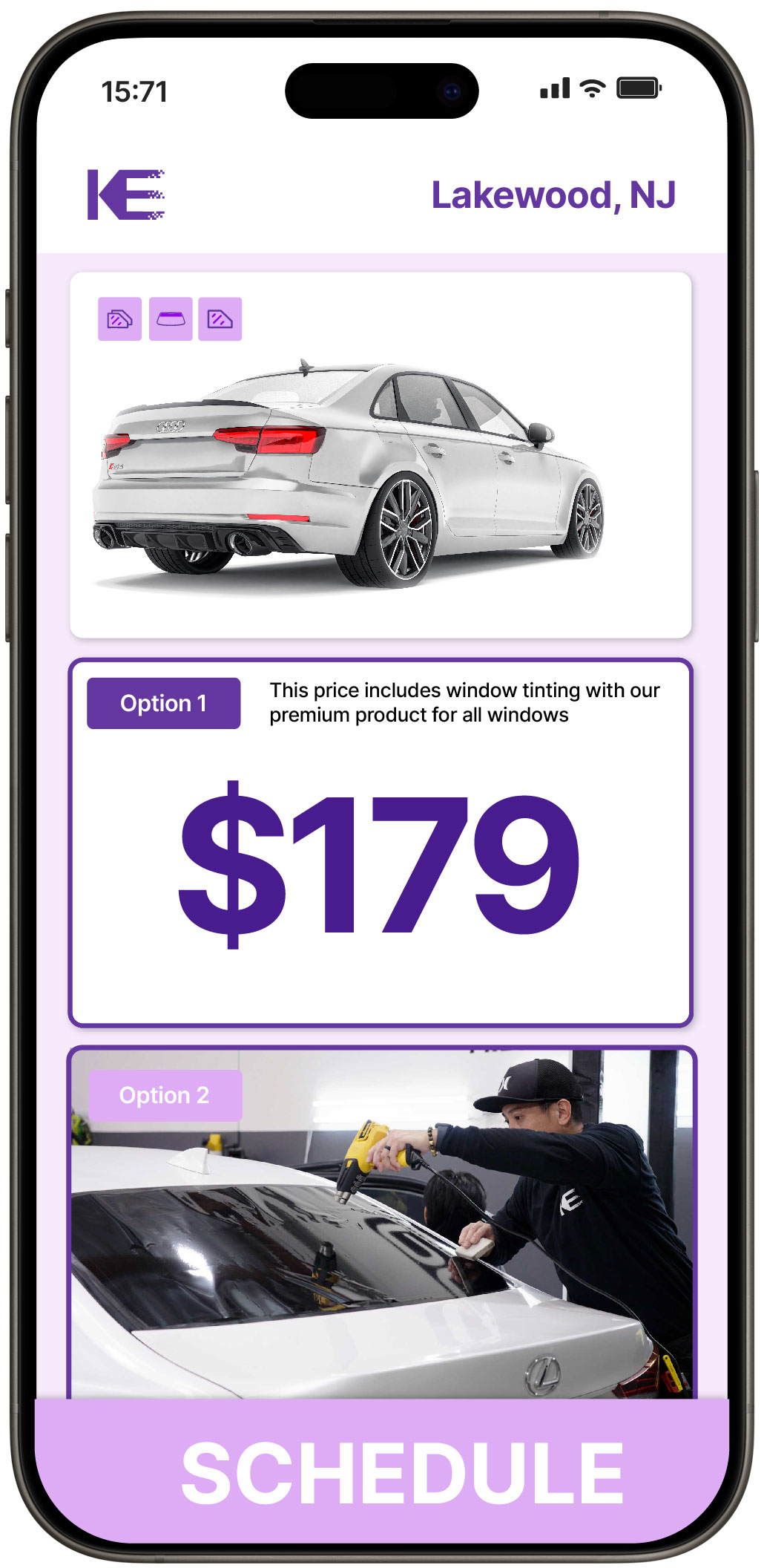 View Competitive Car Window Tinting Rates in Lakewood, New Jersey
