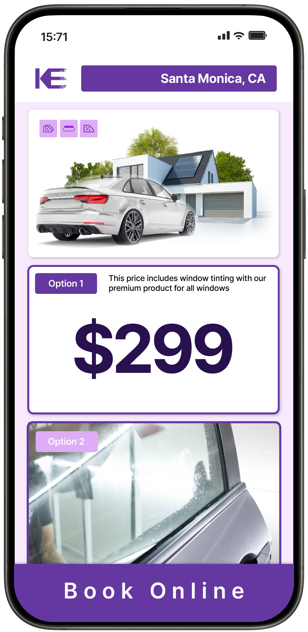 View Reasonable Tesla Window Tinting Rates in Castaic, California
