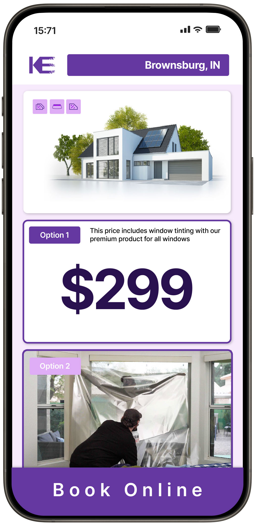View Reasonable Home Window Tinting Rates in Brownsburg, Indiana