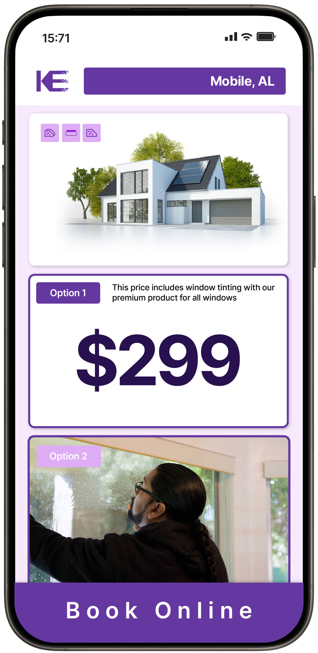 View Reasonable Home Window Tinting Prices in Mobile, Alabama