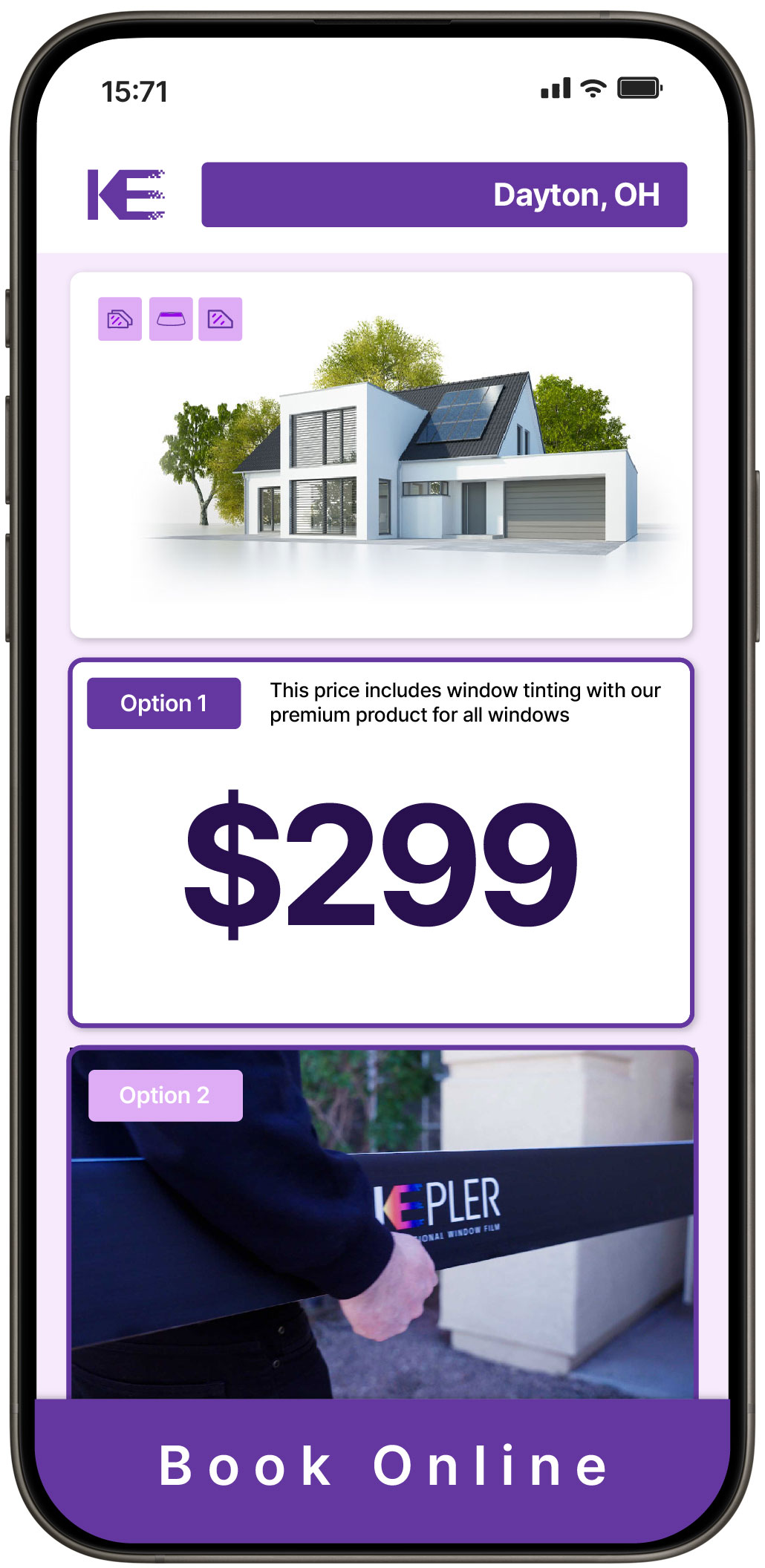 View Affordable Home Window Tinting Costs in Dayton, Ohio