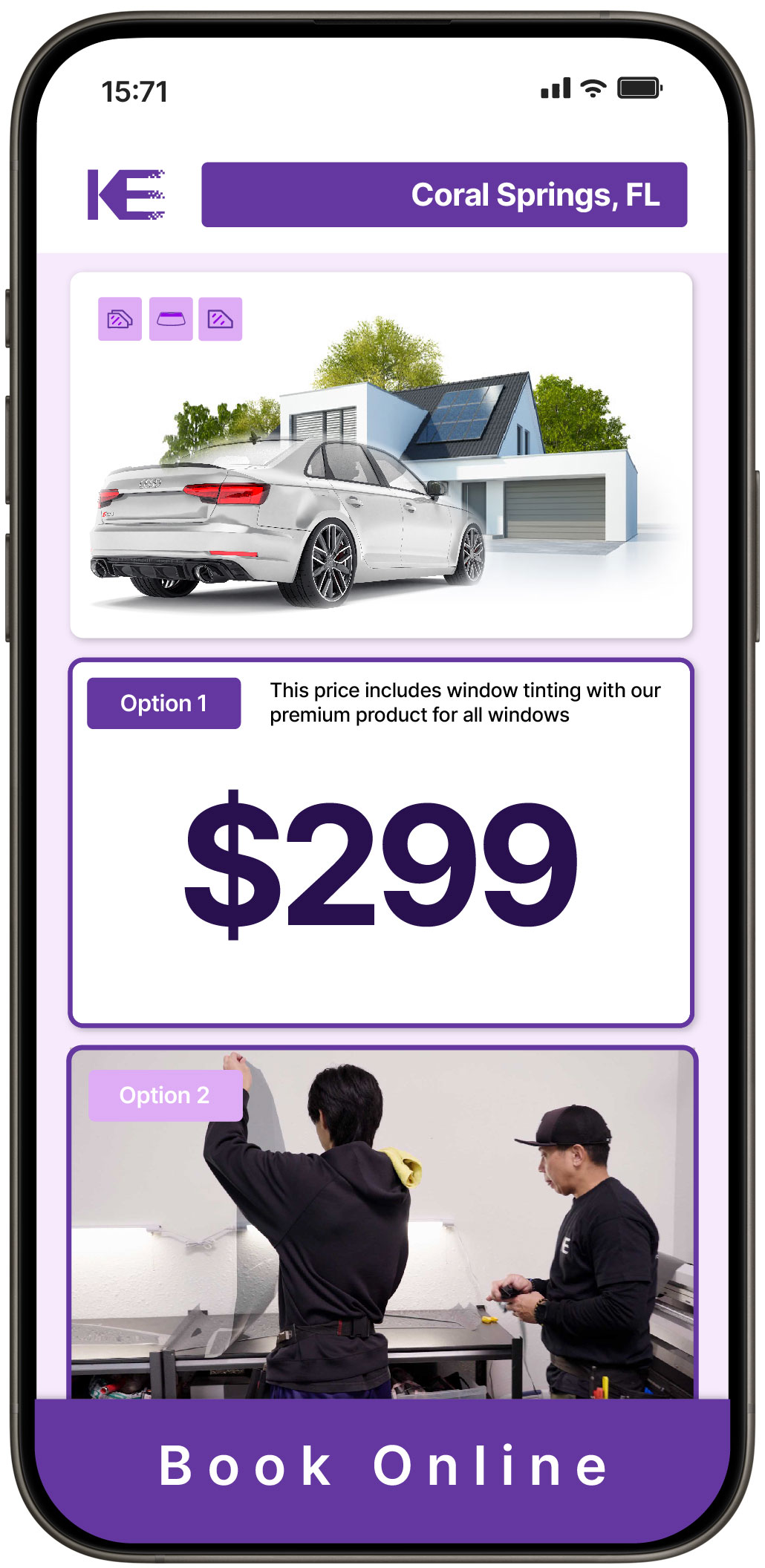 View Competitive Window Tinting Prices in Coral Springs, Florida