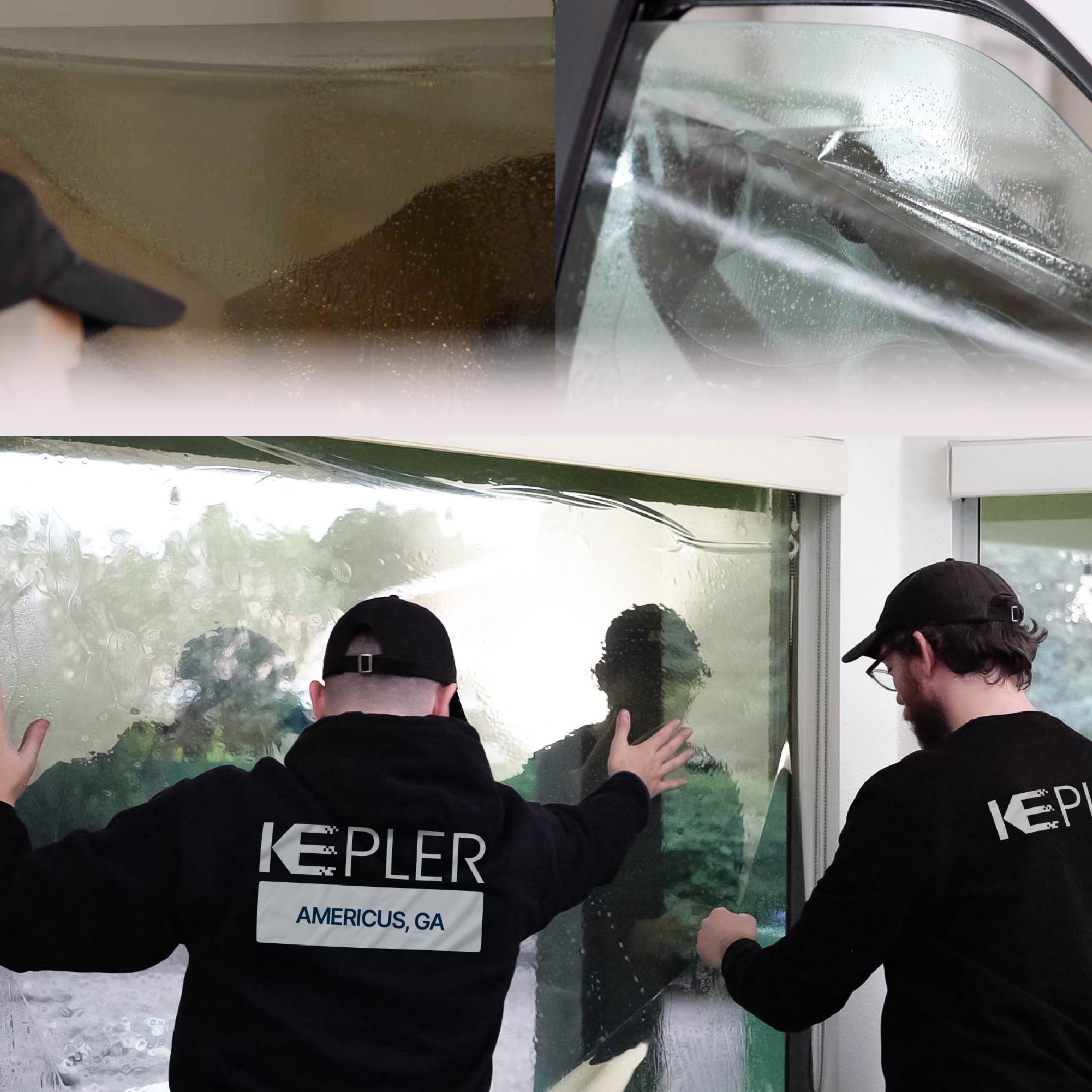 Kepler Specialist Performing Commercial Window Tinting in Americus Americus
