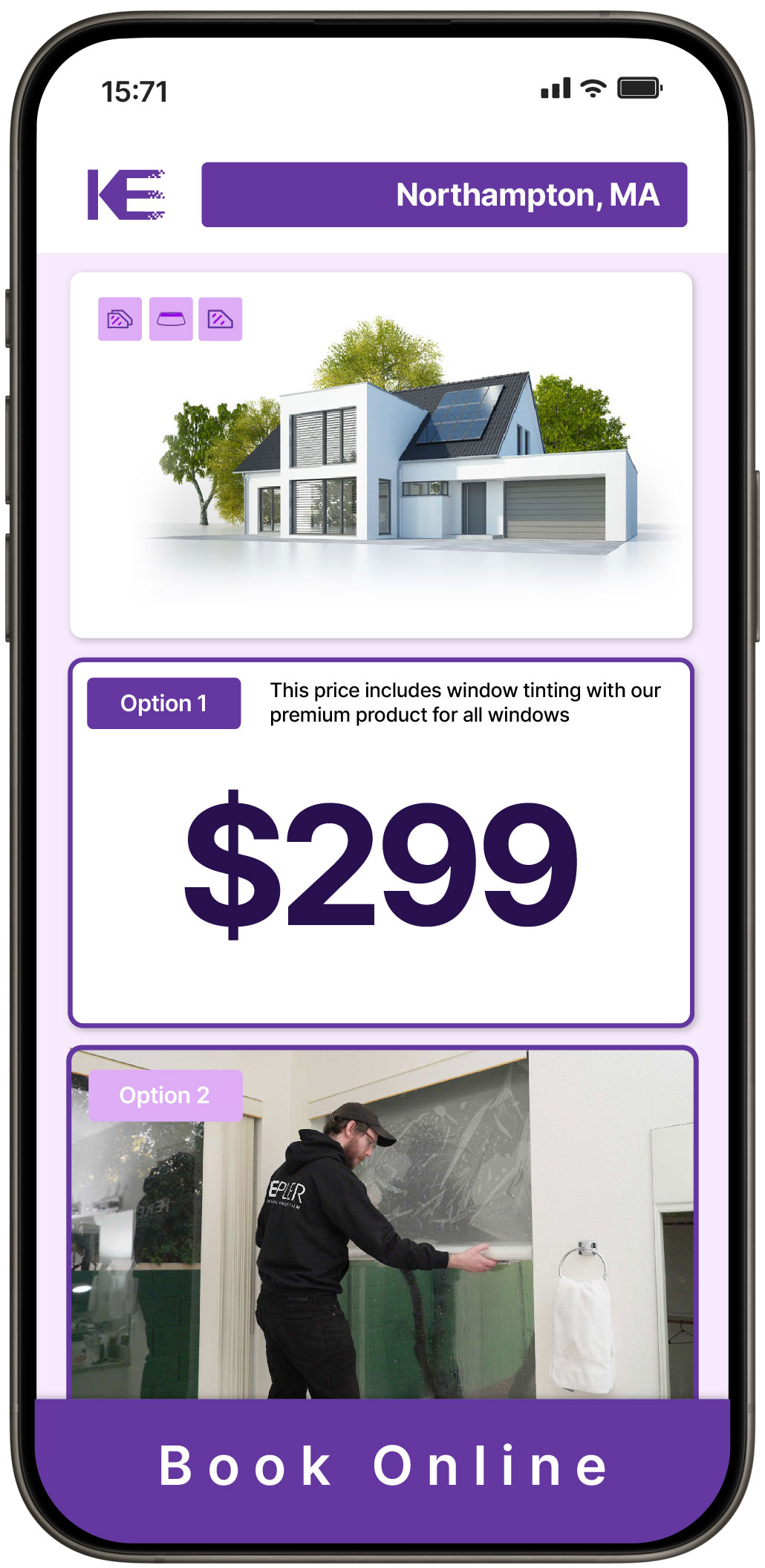 View Affordable Home Window Tinting Rates in Northampton, Massachusetts