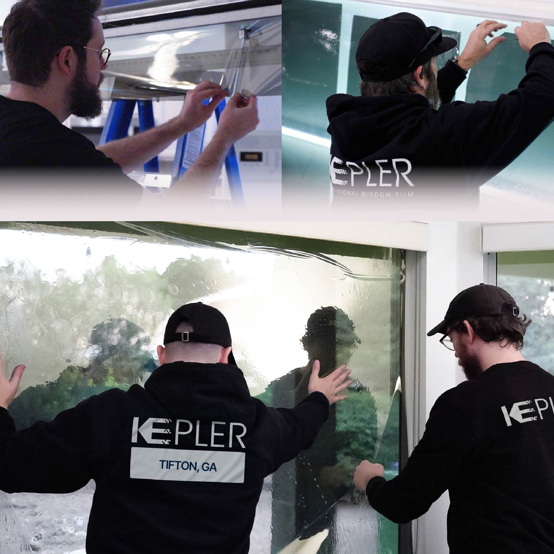 Kepler Specialist Performing Commercial Window Tinting in Tifton Tifton