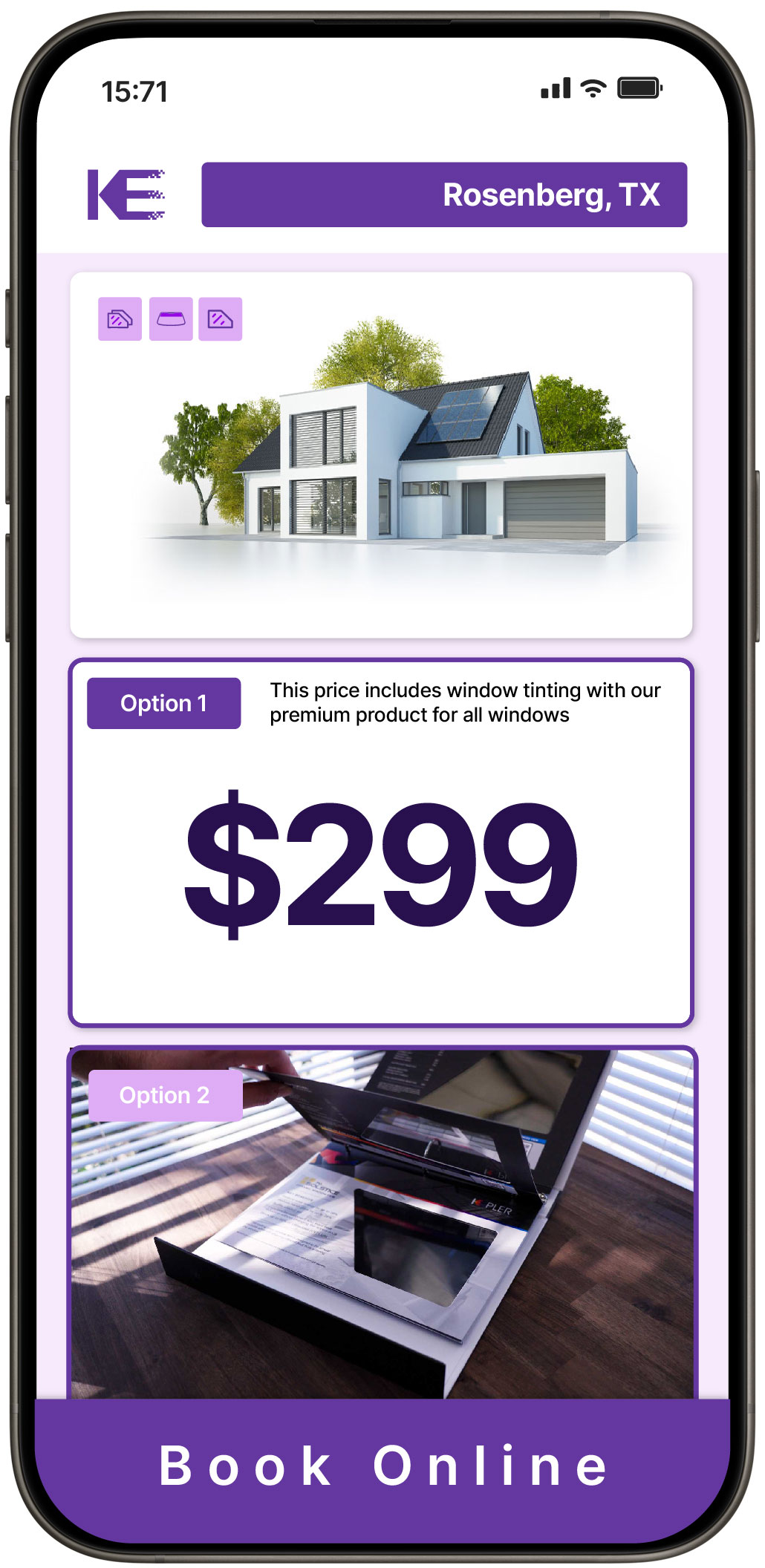 View Competitive Home Window Tinting Prices in Rosenberg, Texas