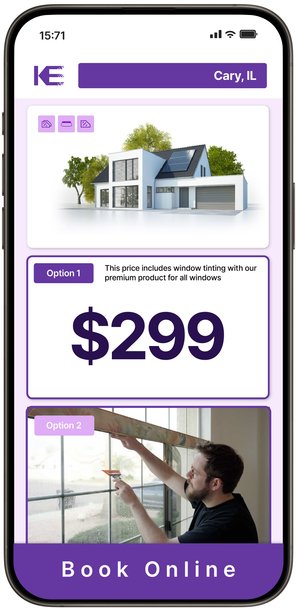 View Reasonable Home Window Tinting Prices in Cary, Illinois