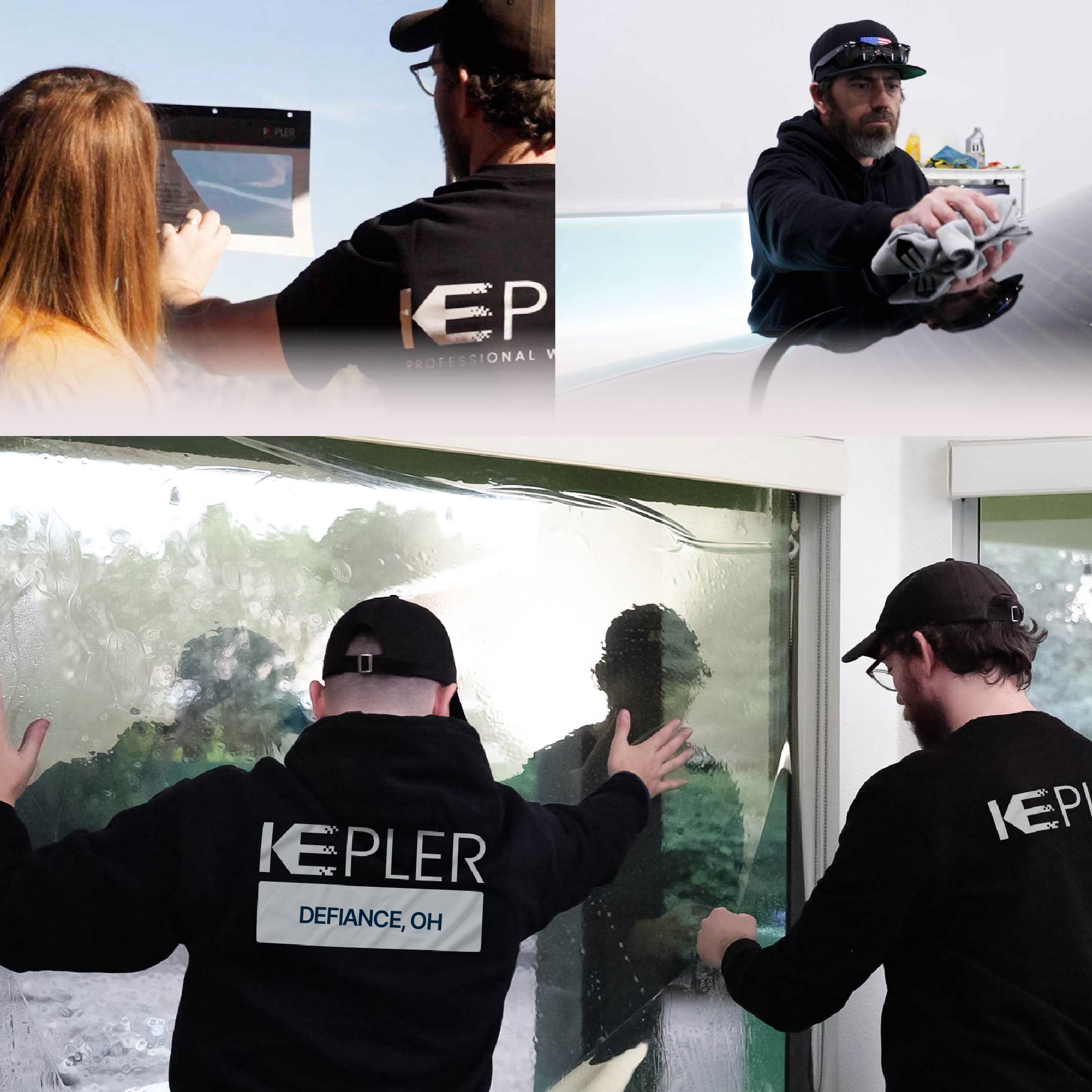 Kepler Specialist Performing Commercial Window Tinting in Defiance Defiance