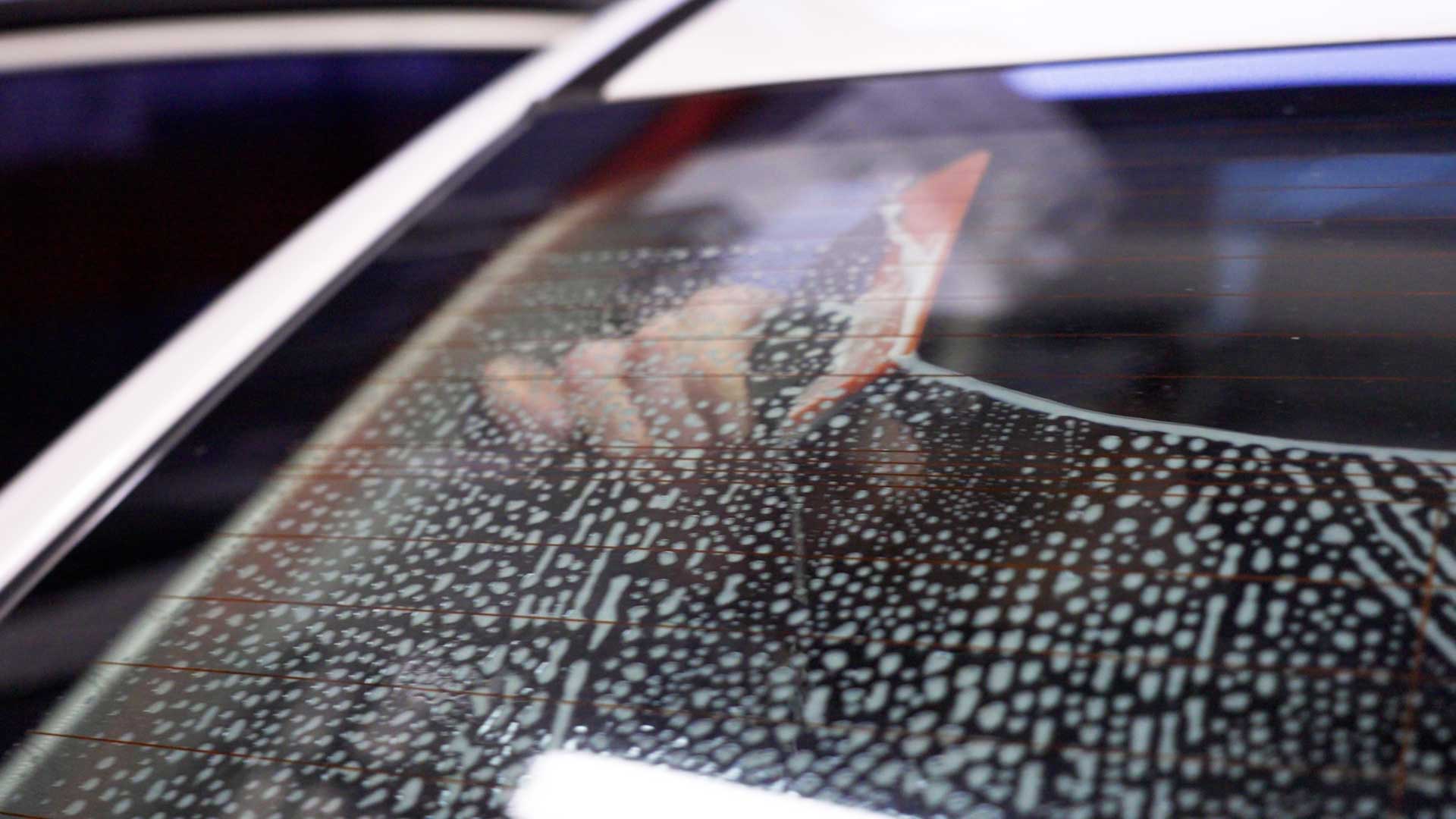 Skilled Tesla Window Tint preparation in Winter Springs