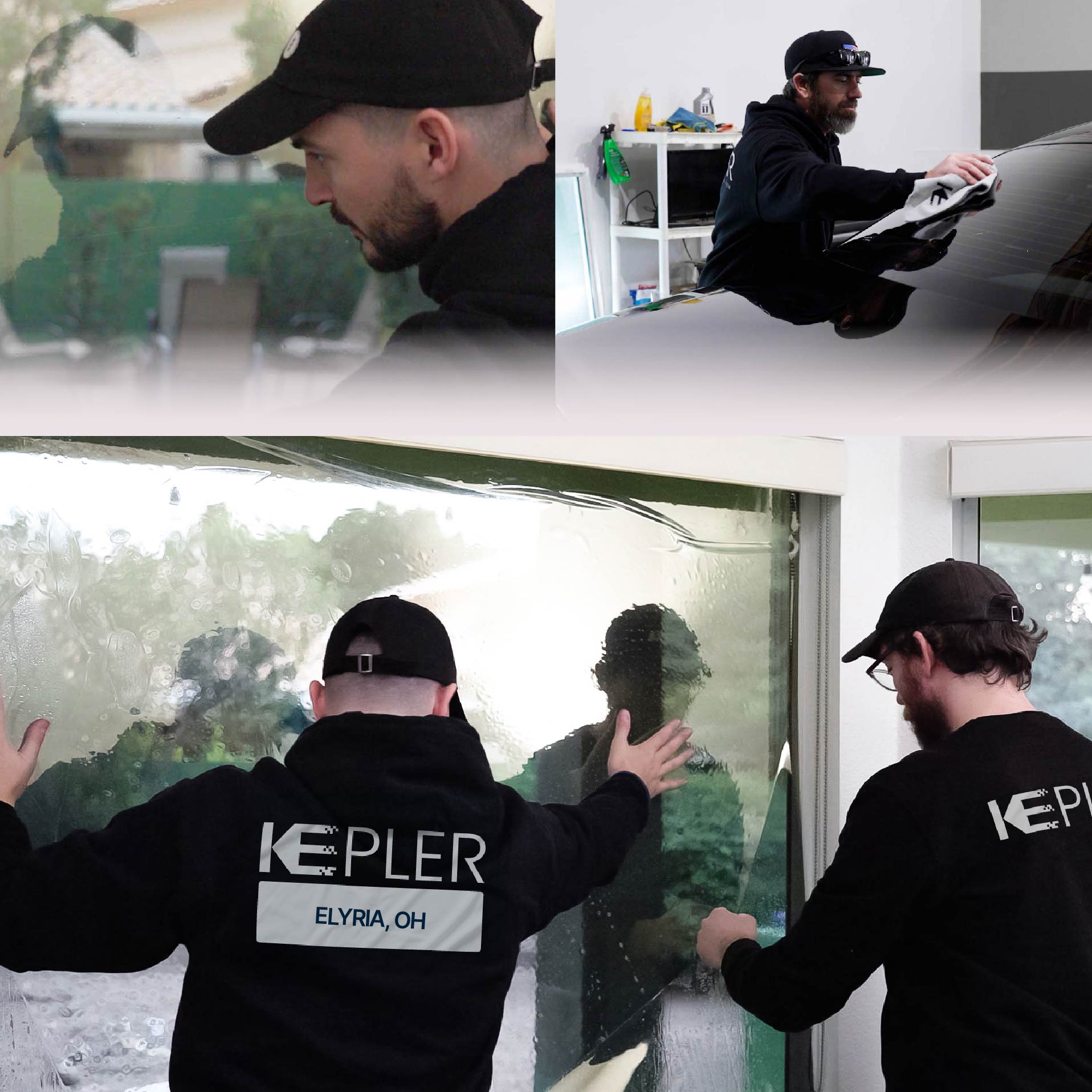 Kepler Specialist Performing Commercial Window Tinting in Elyria Elyria