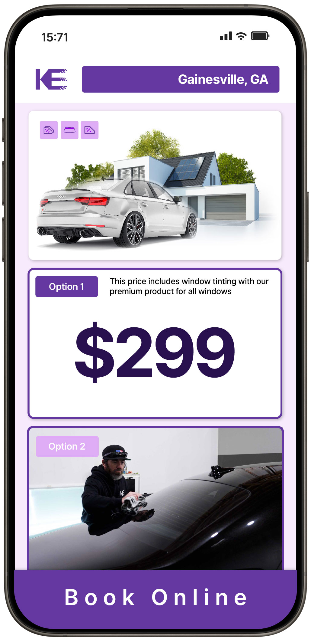 View Competitive Window Tinting Prices in Gainesville, Georgia