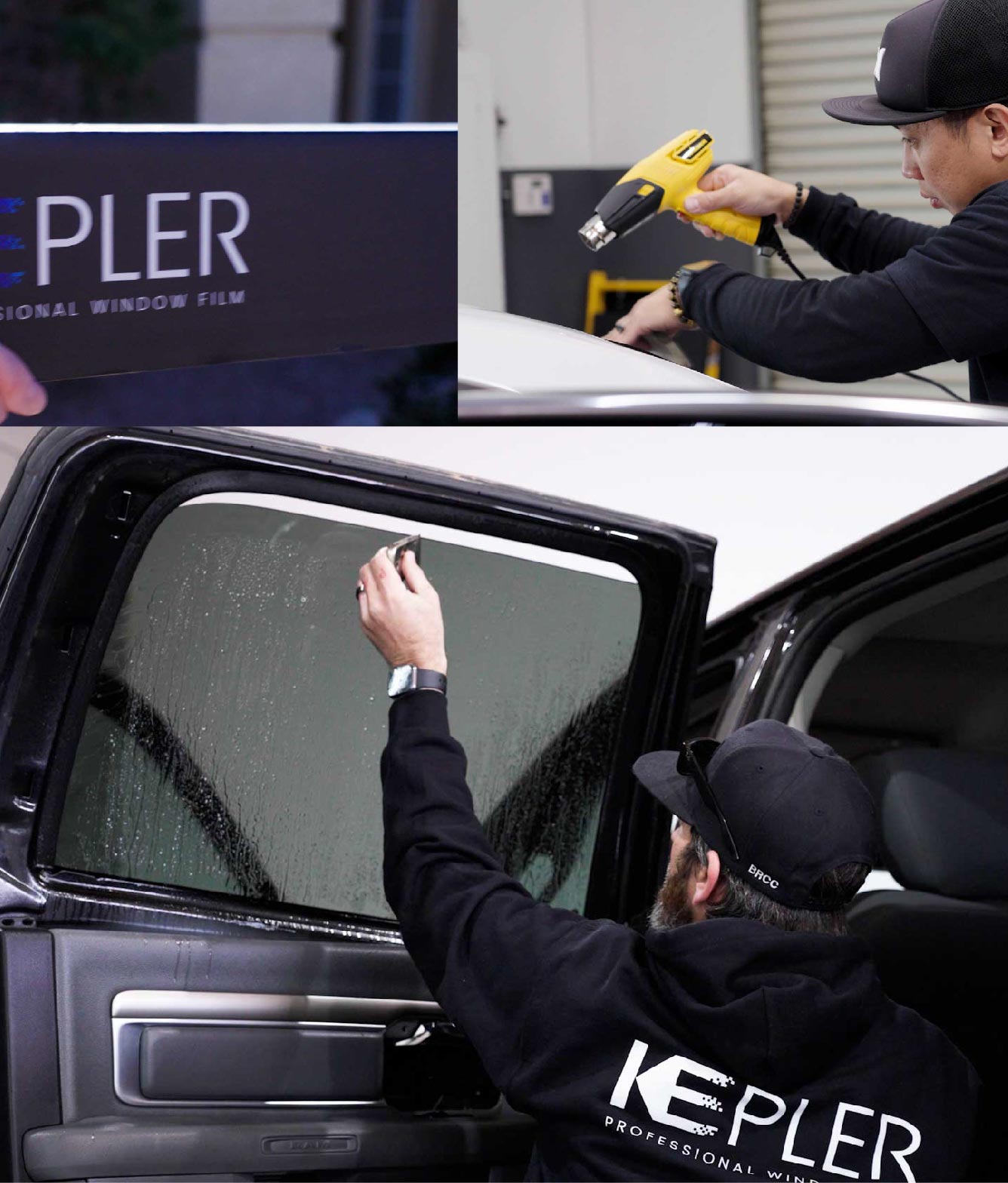 Kepler Window Tinting Specialists at Work in Wisconsin Rapids, Wisconsin