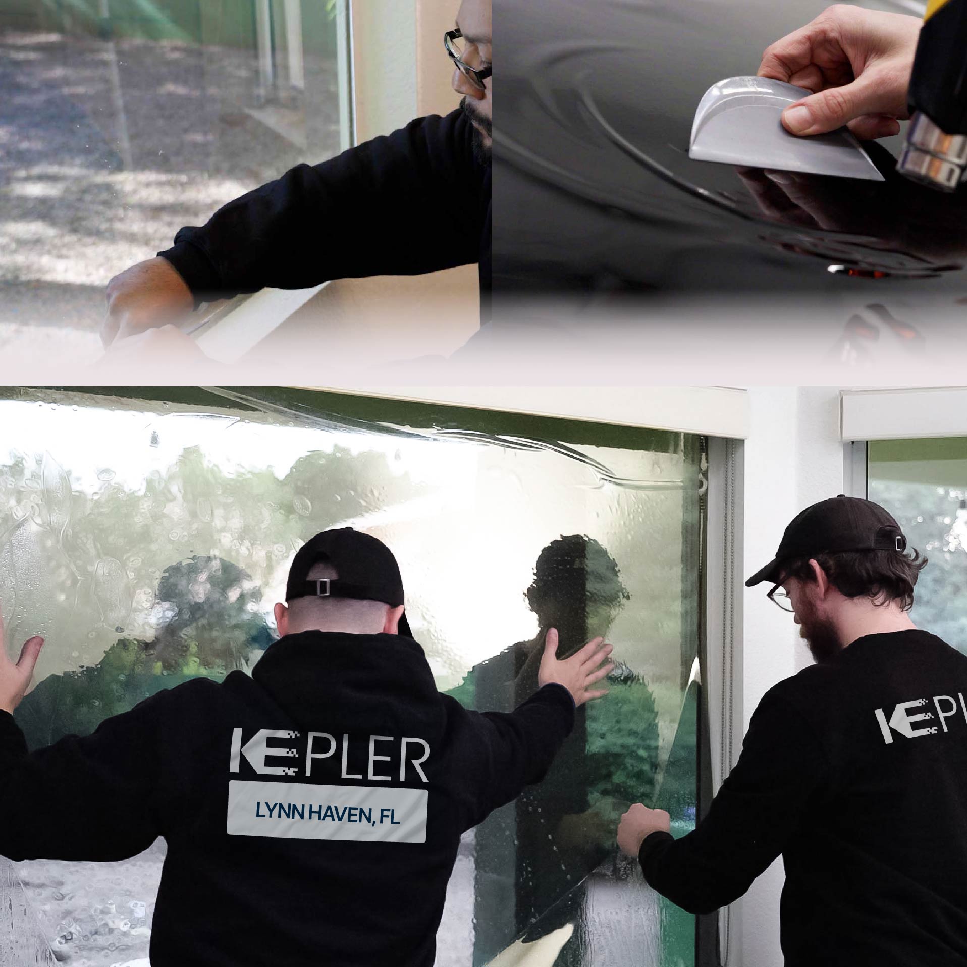 Kepler Specialist Performing Commercial Window Tinting in Lynn Haven Lynn Haven