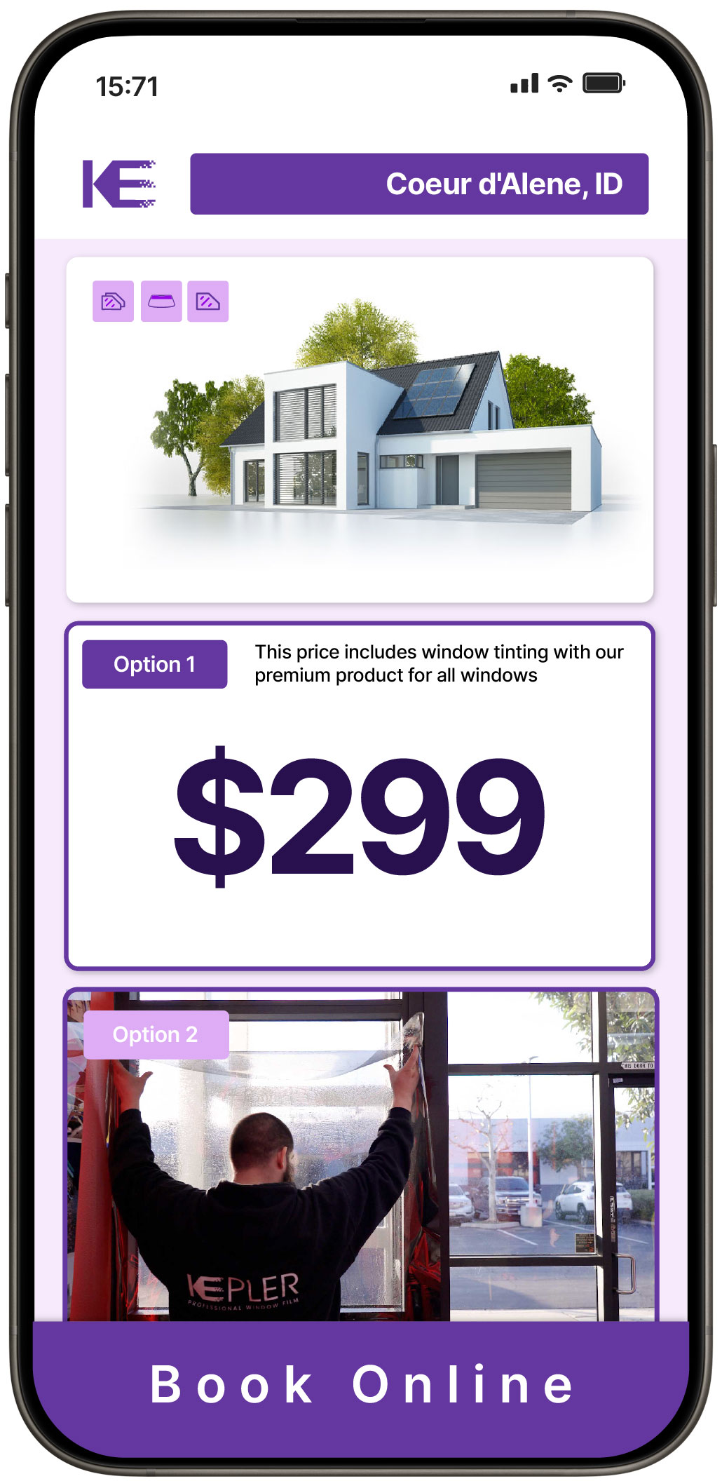 View Competitive Home Window Tinting Costs in Coeur d'Alene, Idaho