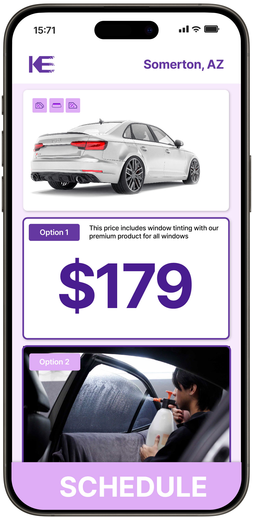 View Competitive Car Window Tinting Rates in Somerton, Arizona