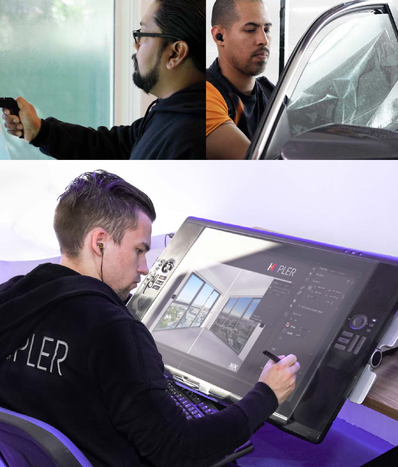 Kepler Specialist Performing Commercial Window Tinting in Pomona Pomona