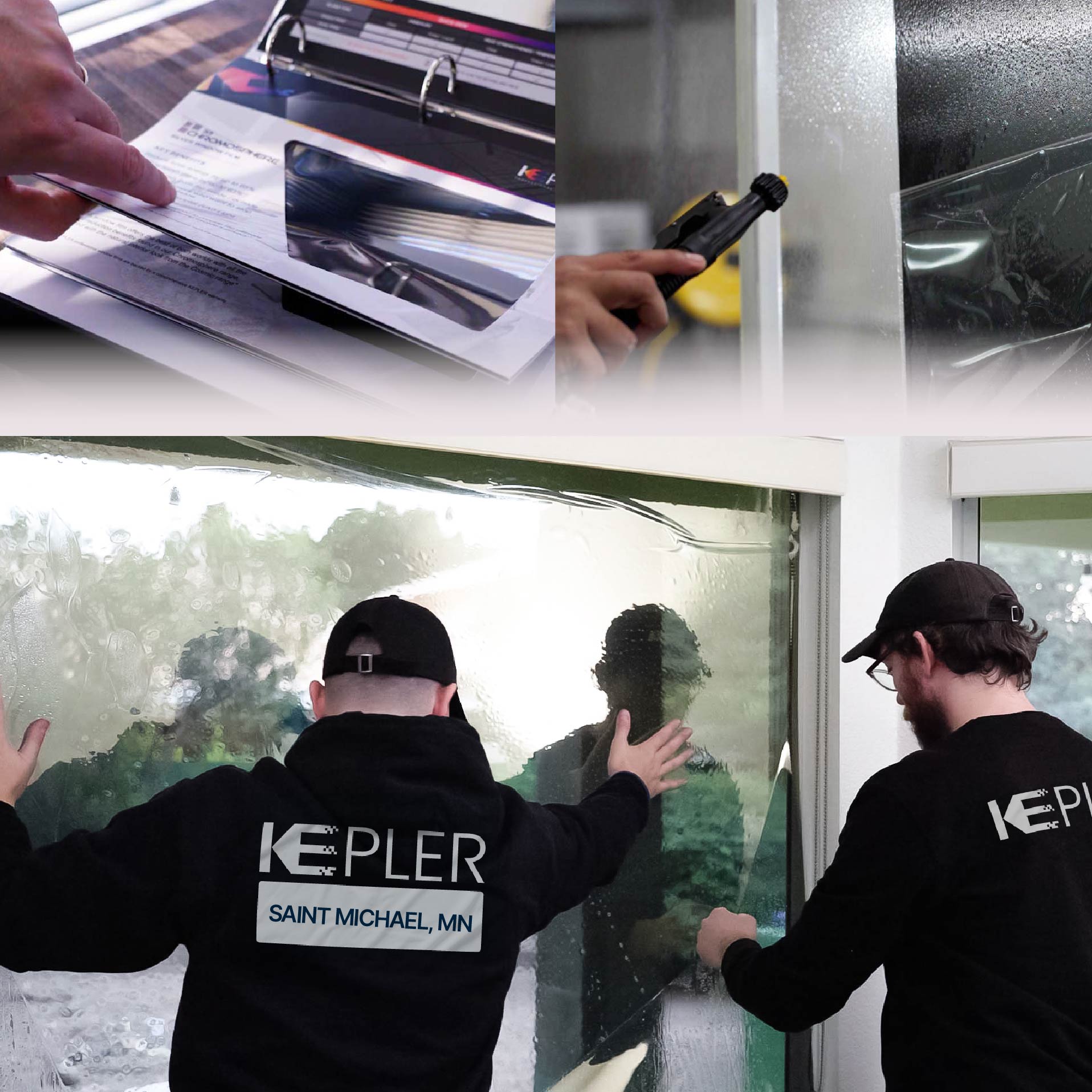 Kepler Specialist Performing Commercial Window Tinting in Saint Michael Saint Michael