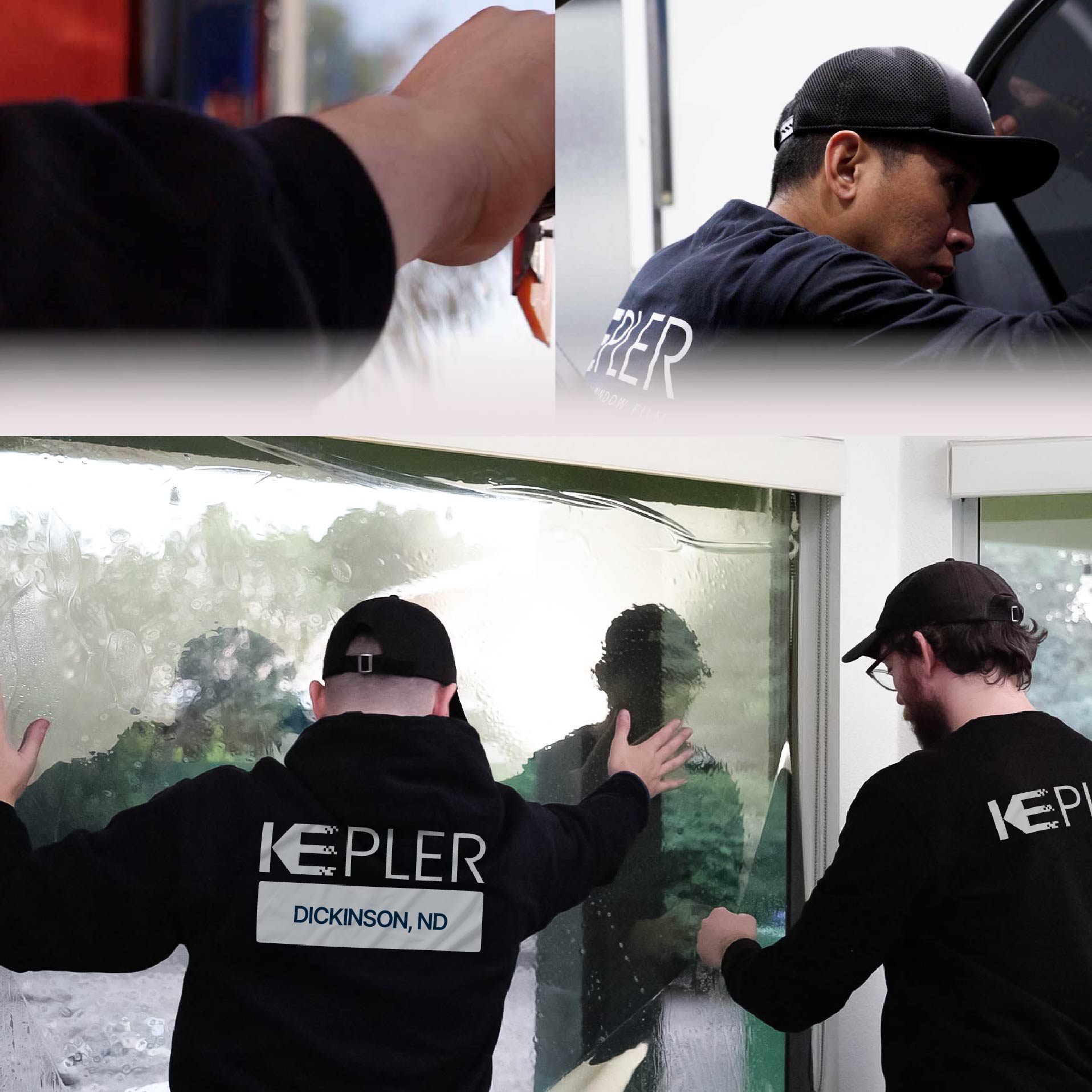 Kepler Specialist Performing Commercial Window Tinting in Dickinson Dickinson