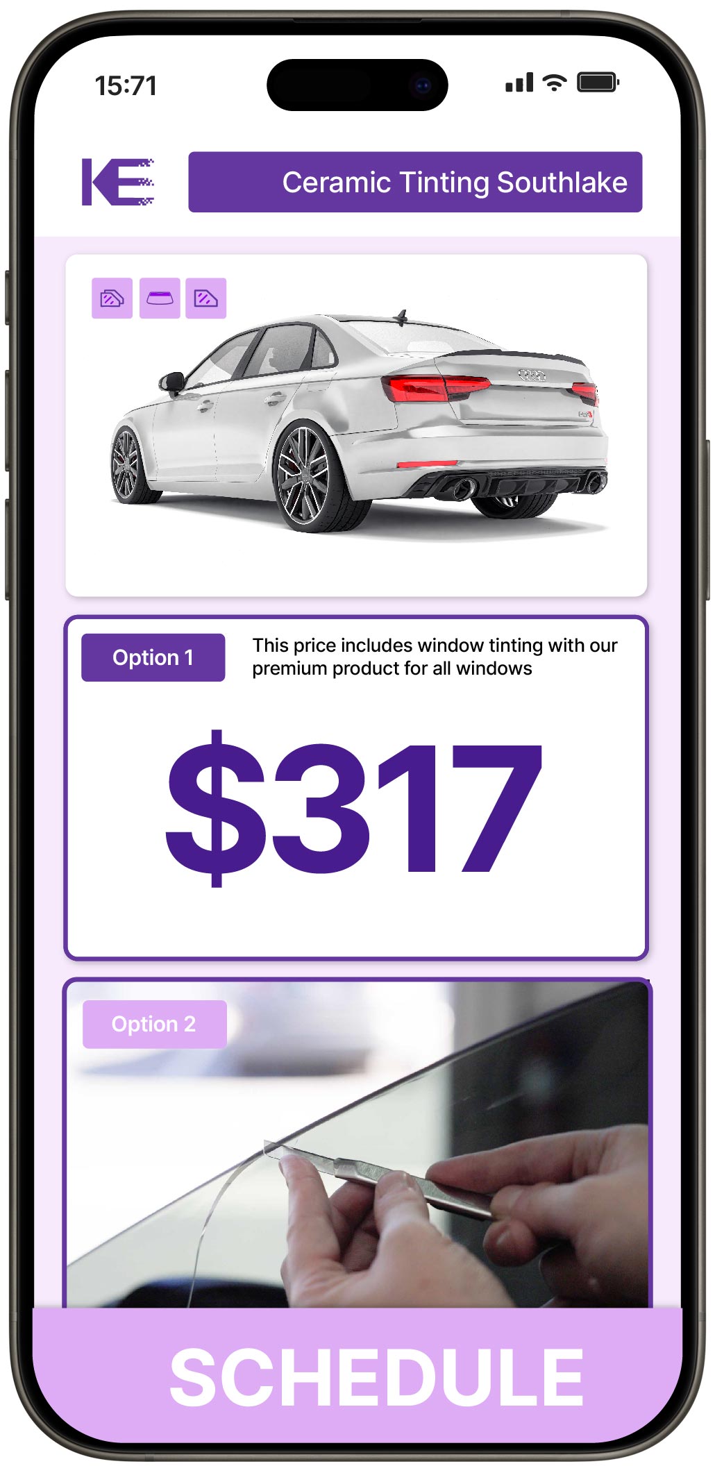 View Competitive Ceramic Window Tinting Prices in Southlake, Texas
