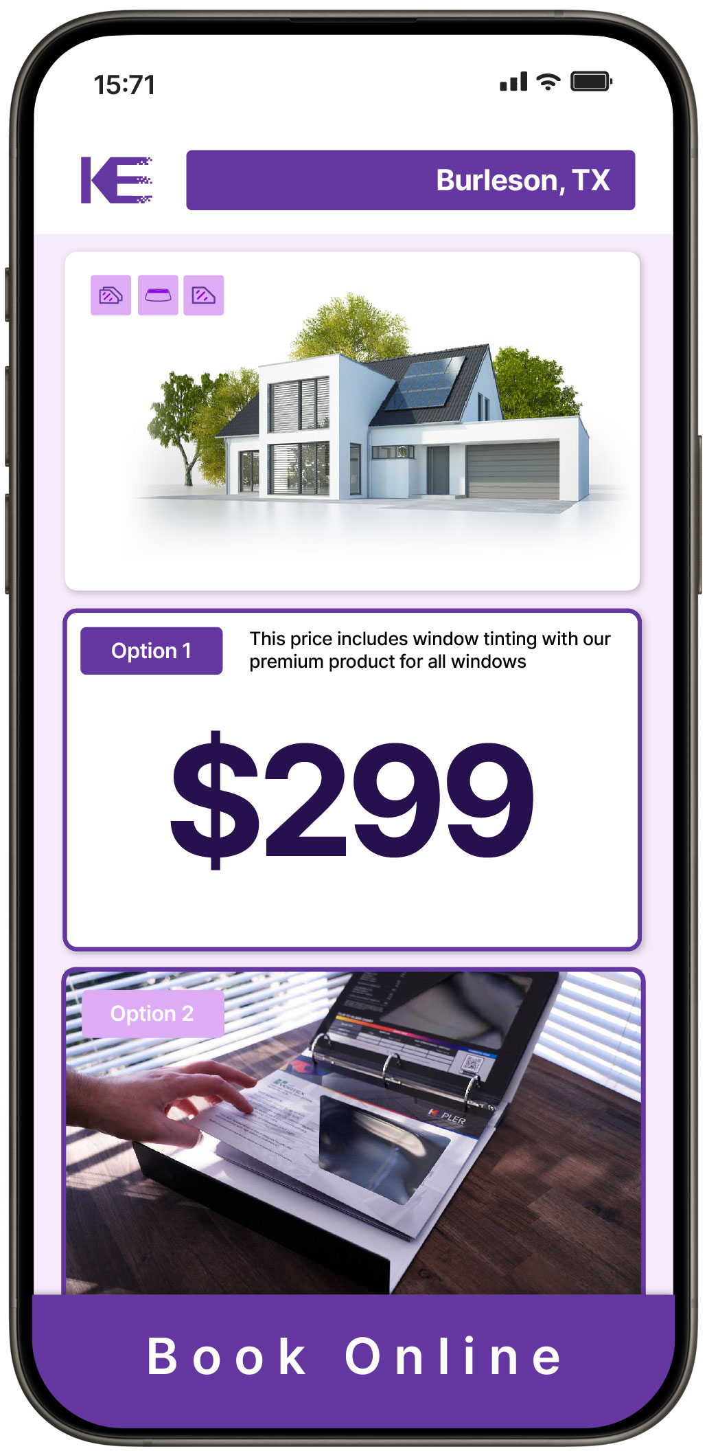 View Affordable Home Window Tinting Rates in Burleson, Texas