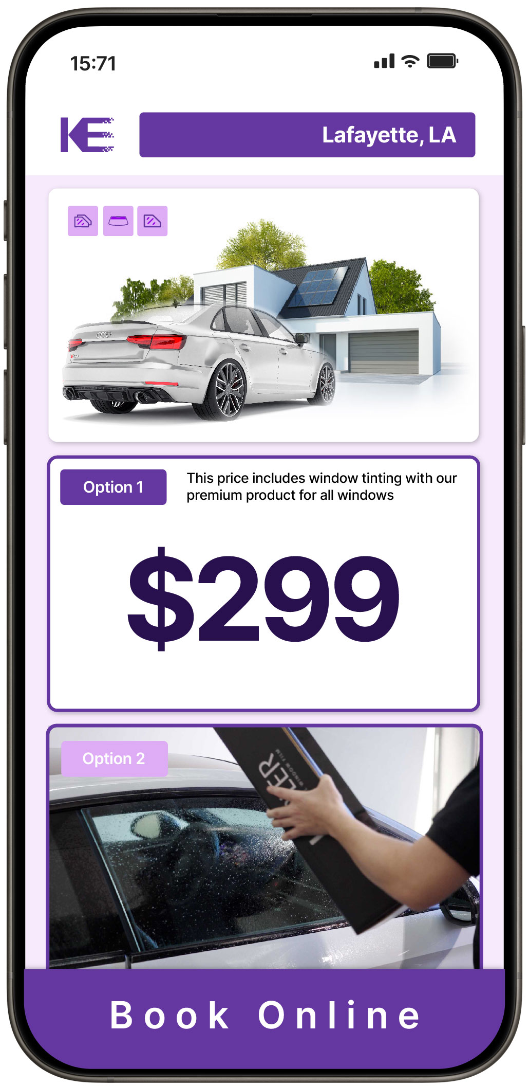 View Competitive Window Tinting Prices in Lafayette, Louisiana