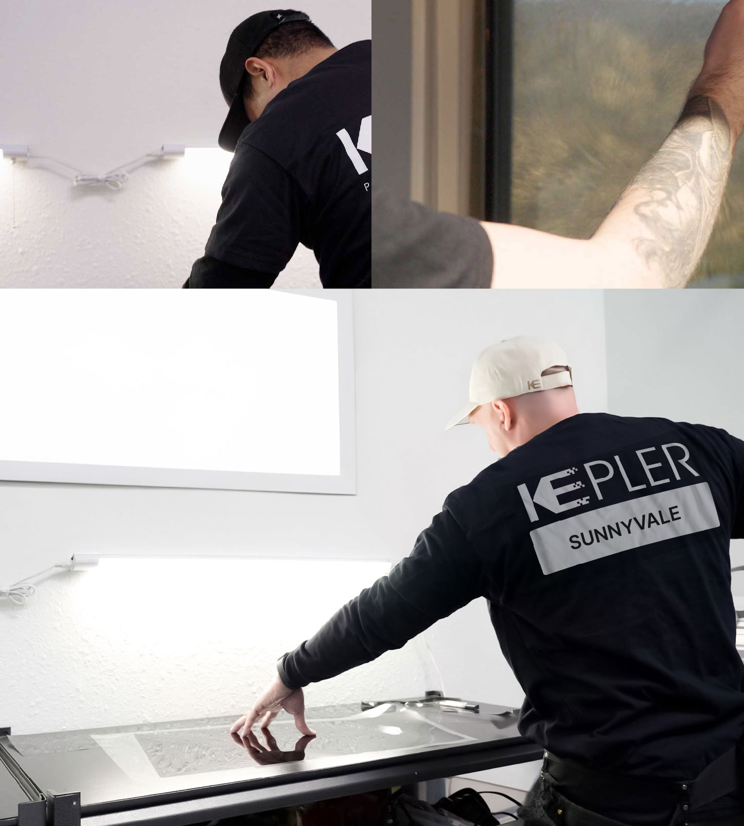 Window Tinting Specialist Cutting Film in Sunnyvale, California