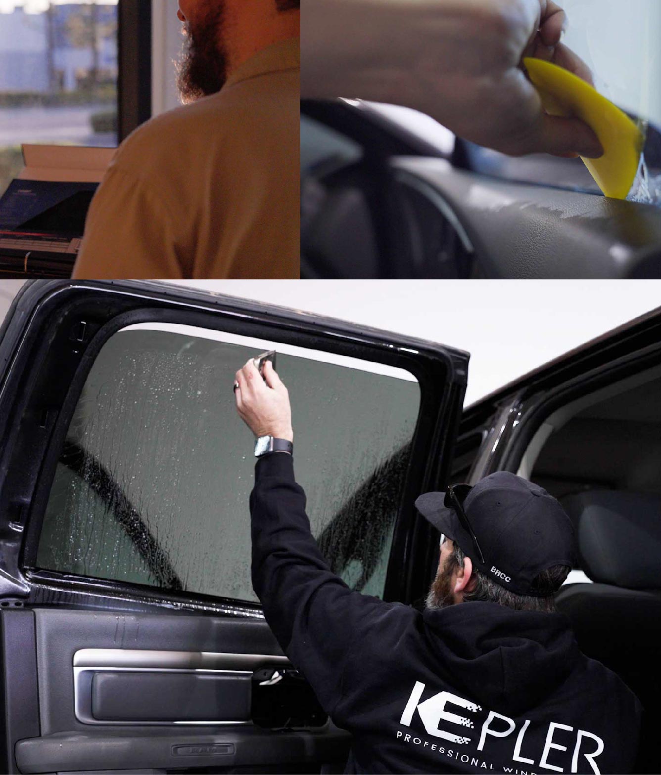 Kepler Window Tinting Specialists at Work in Charlotte, North Carolina